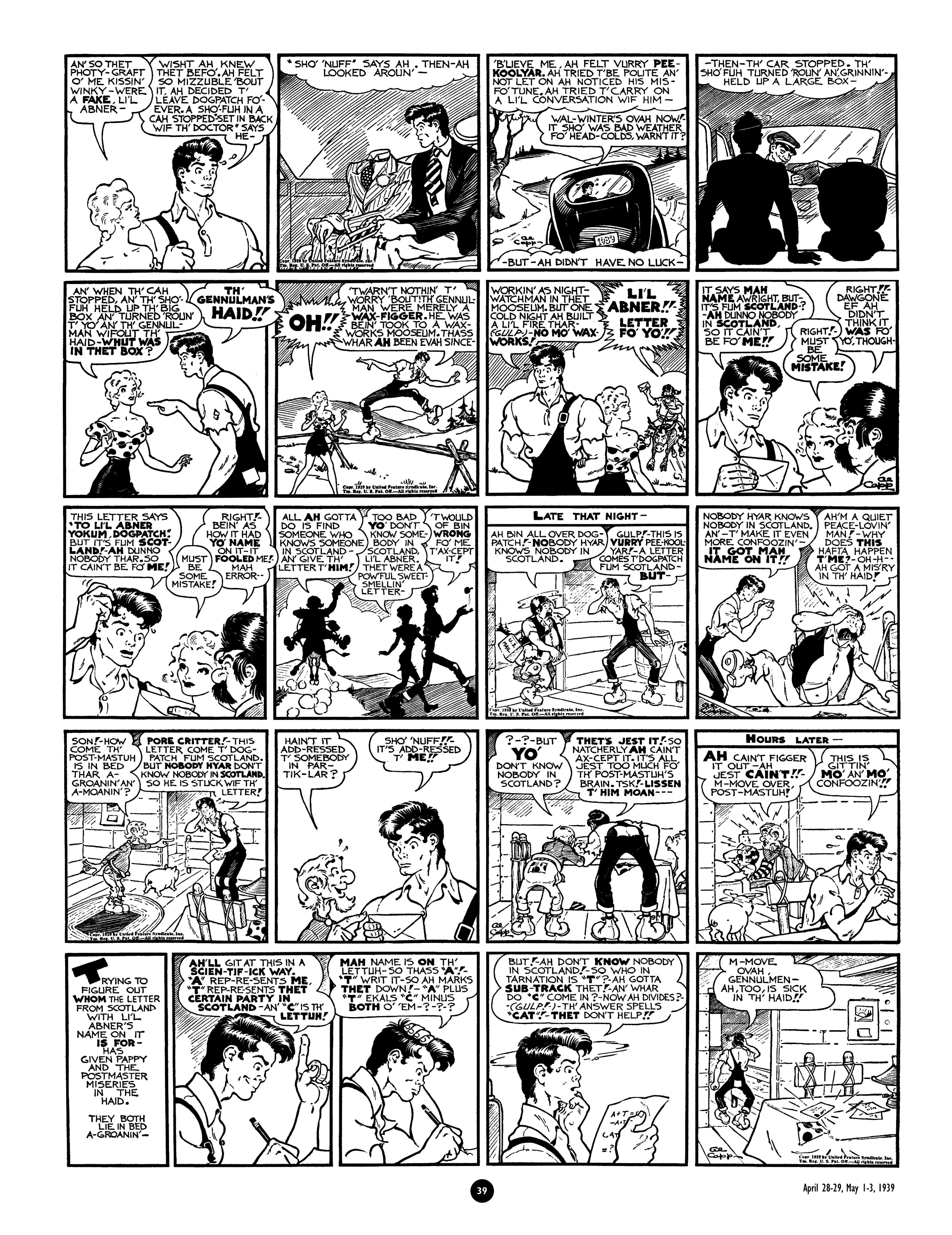 Read online Al Capp's Li'l Abner Complete Daily & Color Sunday Comics comic -  Issue # TPB 3 (Part 1) - 40