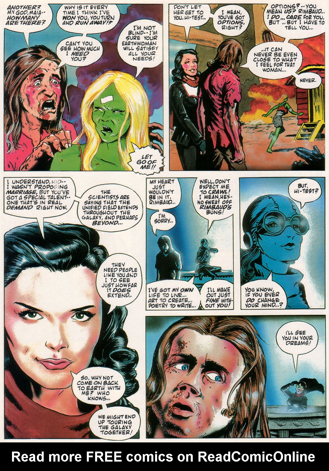 Read online Marvel Graphic Novel comic -  Issue #10 - Heartburst - 48