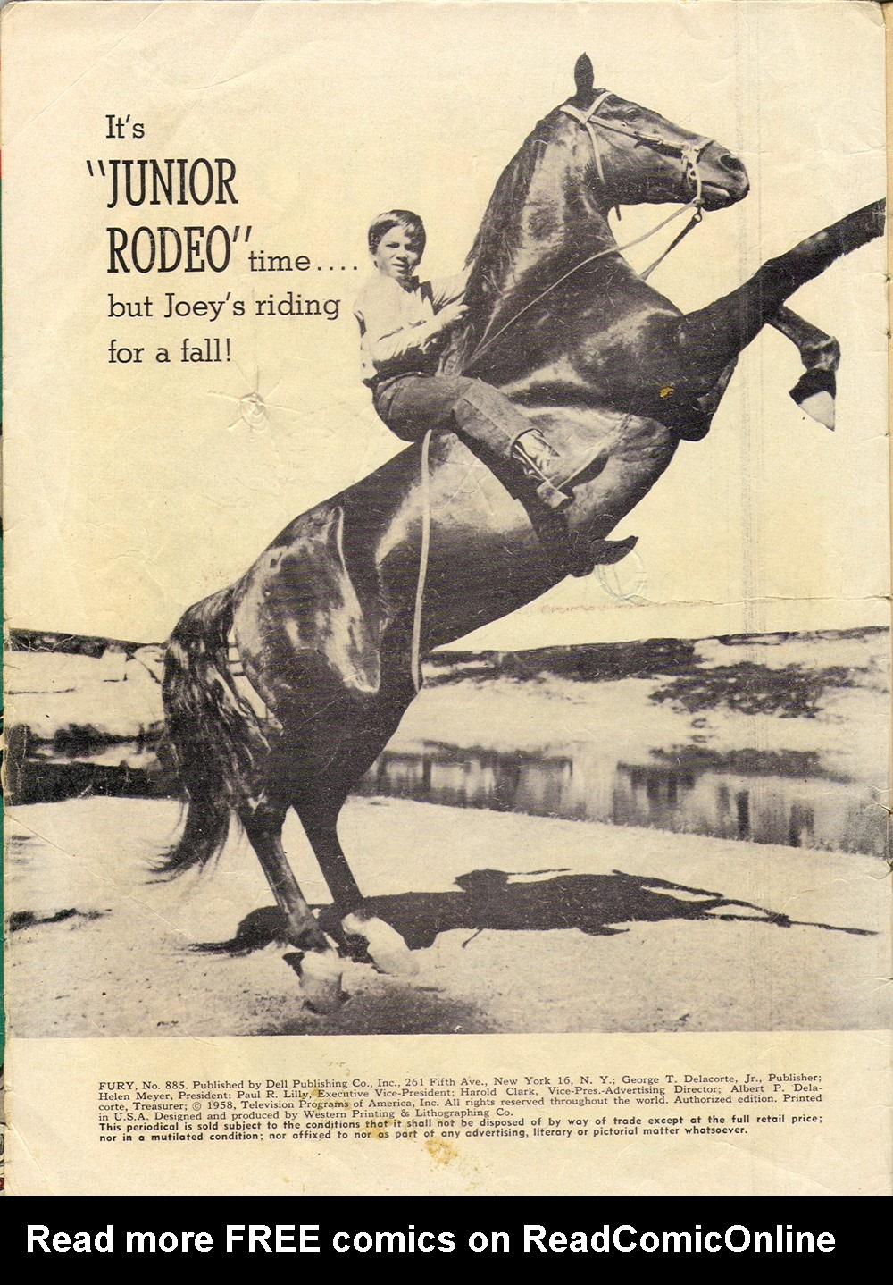 Read online Four Color Comics comic -  Issue #885 - 2