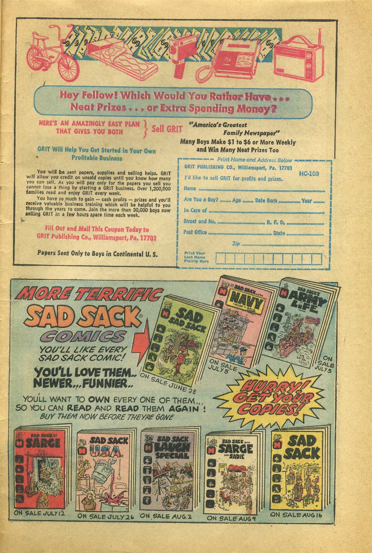 Read online Little Audrey And Melvin comic -  Issue #60 - 33