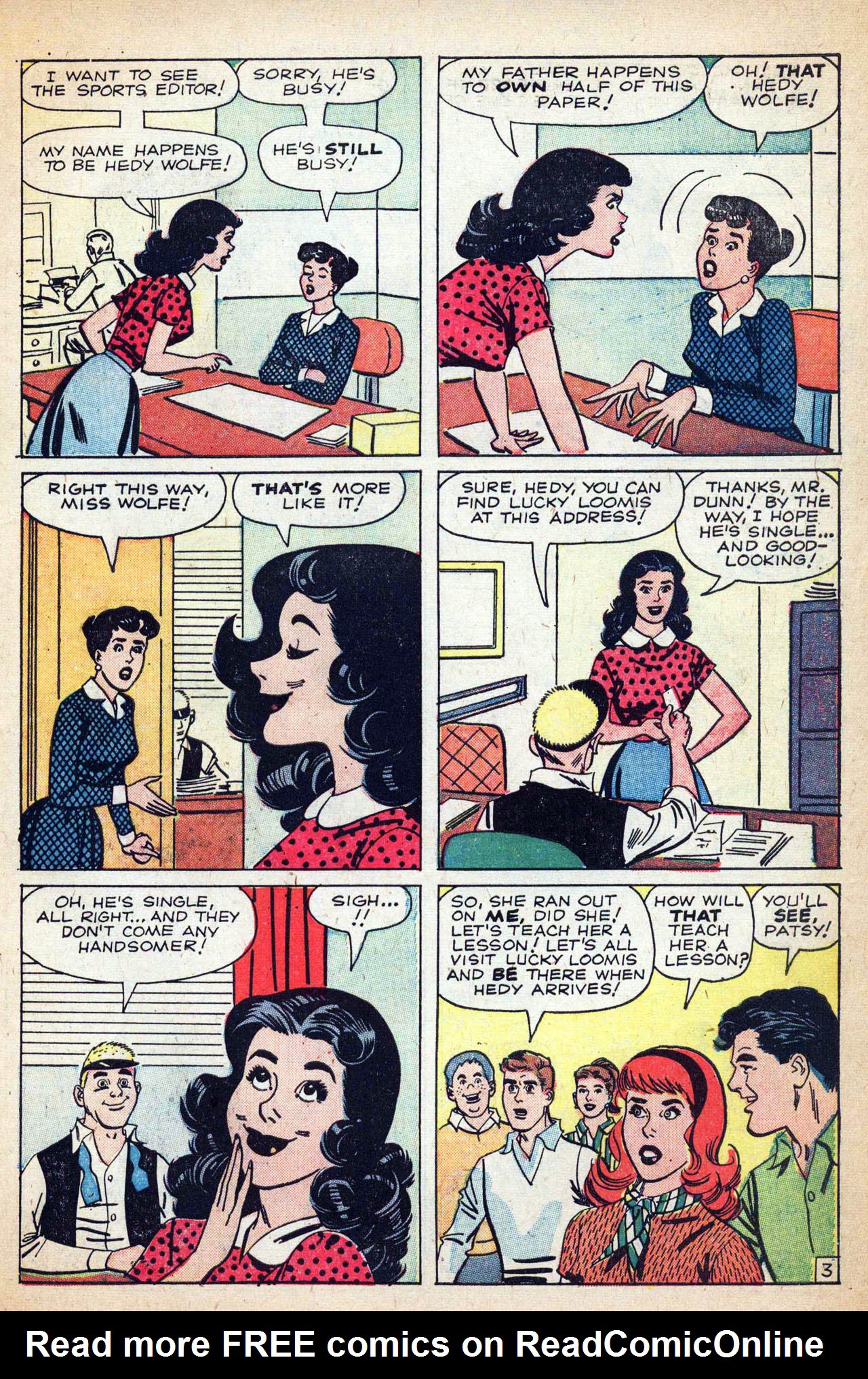 Read online Patsy and Hedy comic -  Issue #74 - 31