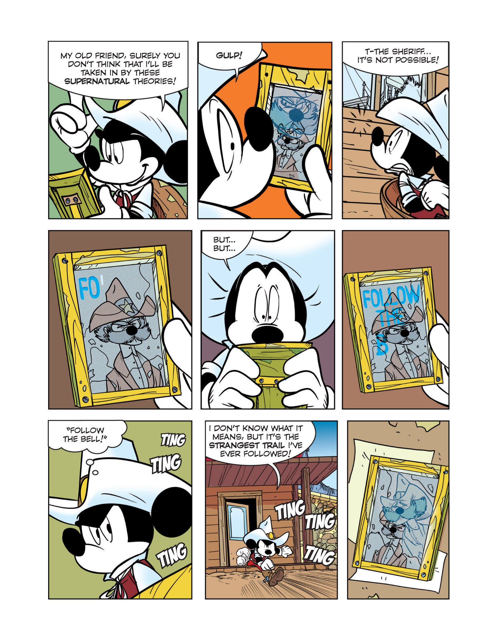 Read online Weird West Mickey: The Trick of Memory Lost comic -  Issue # Full - 12