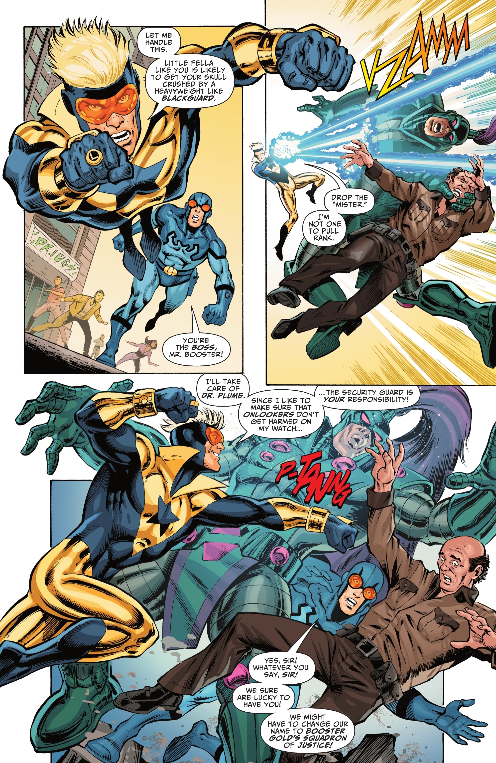Read online Blue & Gold comic -  Issue #4 - 11
