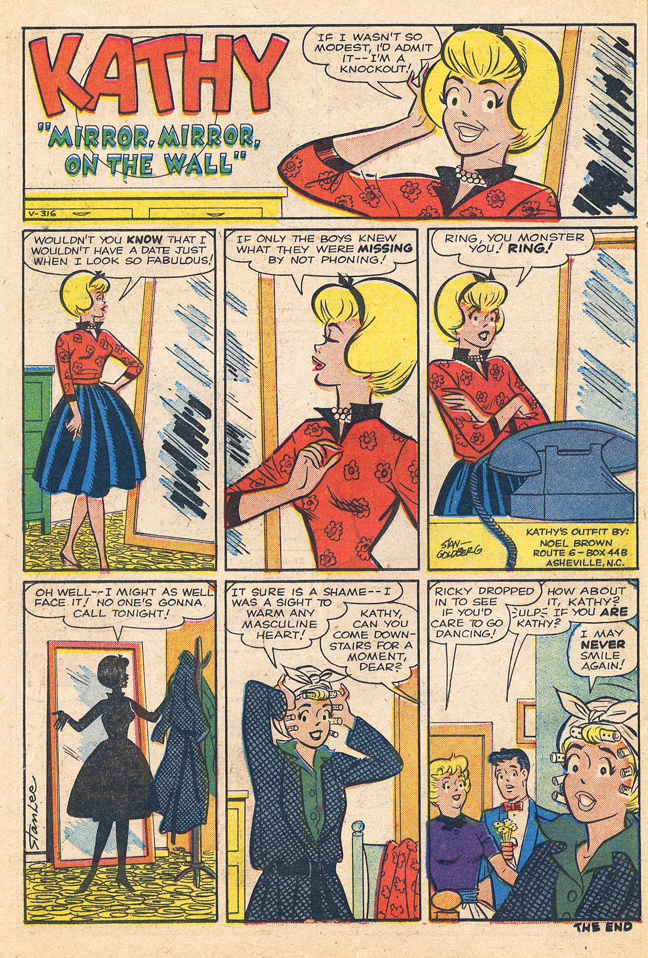 Read online Kathy (1959) comic -  Issue #13 - 22