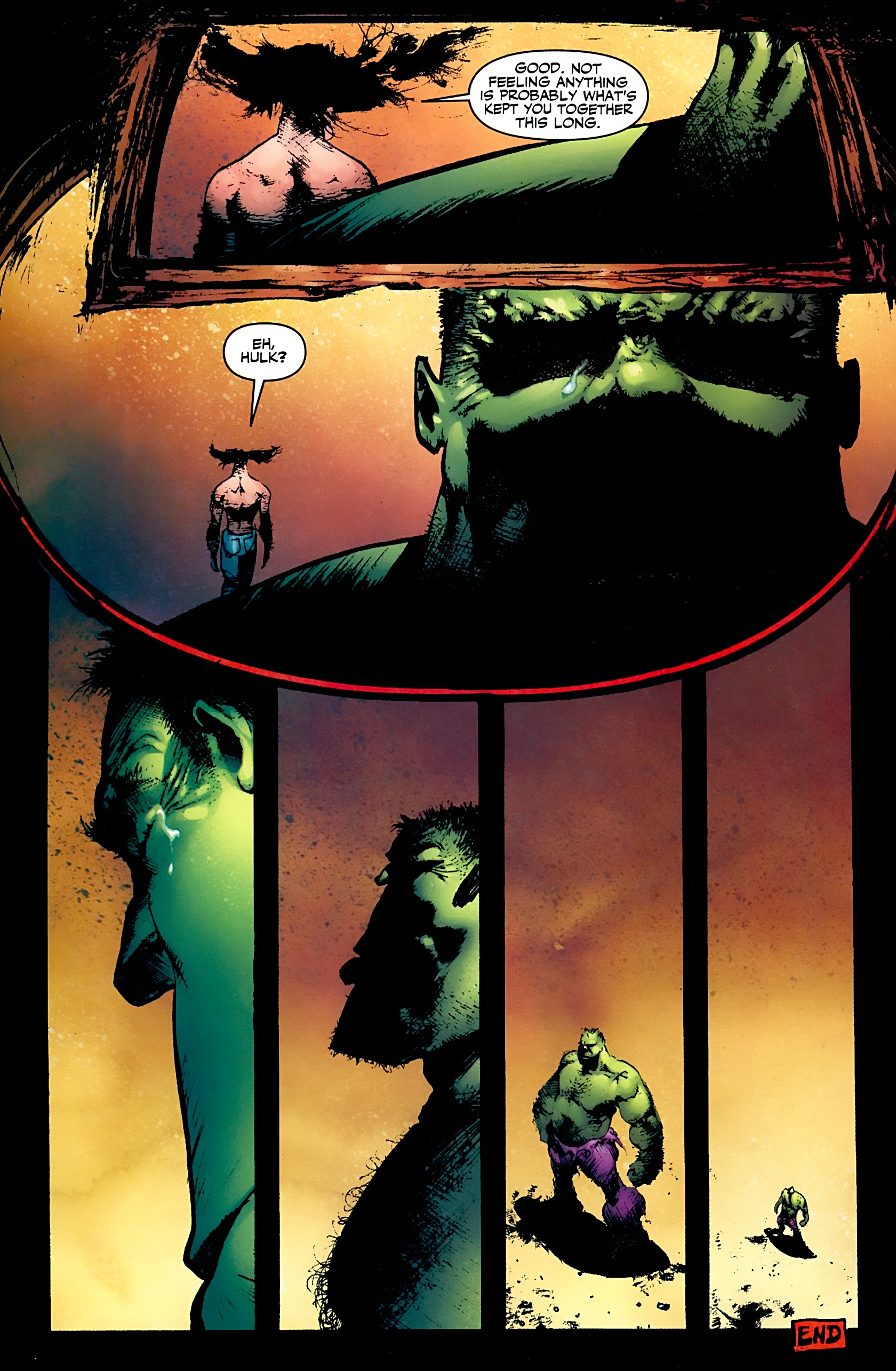 Read online Wolverine/Hulk comic -  Issue #4 - 32