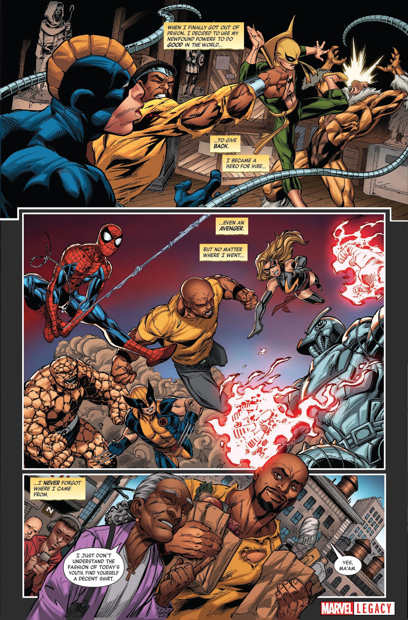 Read online Luke Cage comic -  Issue # Issue  - Marvel Legacy Primer Pages - 3