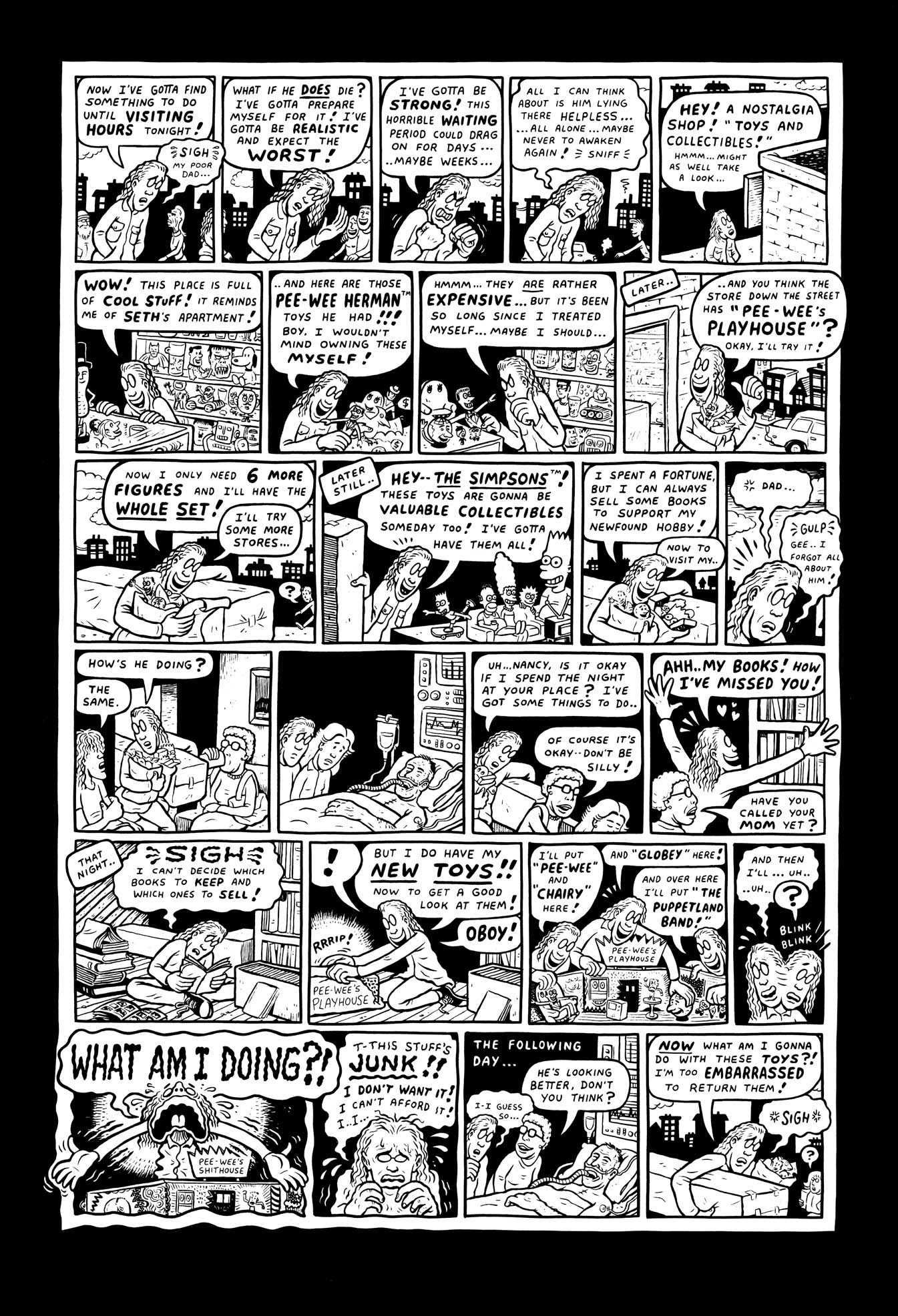 Read online Peepshow: The Cartoon Diary of Joe Matt comic -  Issue # Full - 82