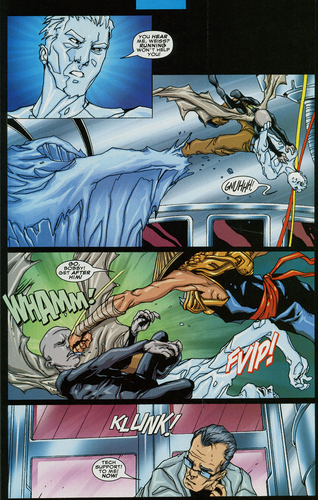 Read online Iceman (2001) comic -  Issue #4 - 14