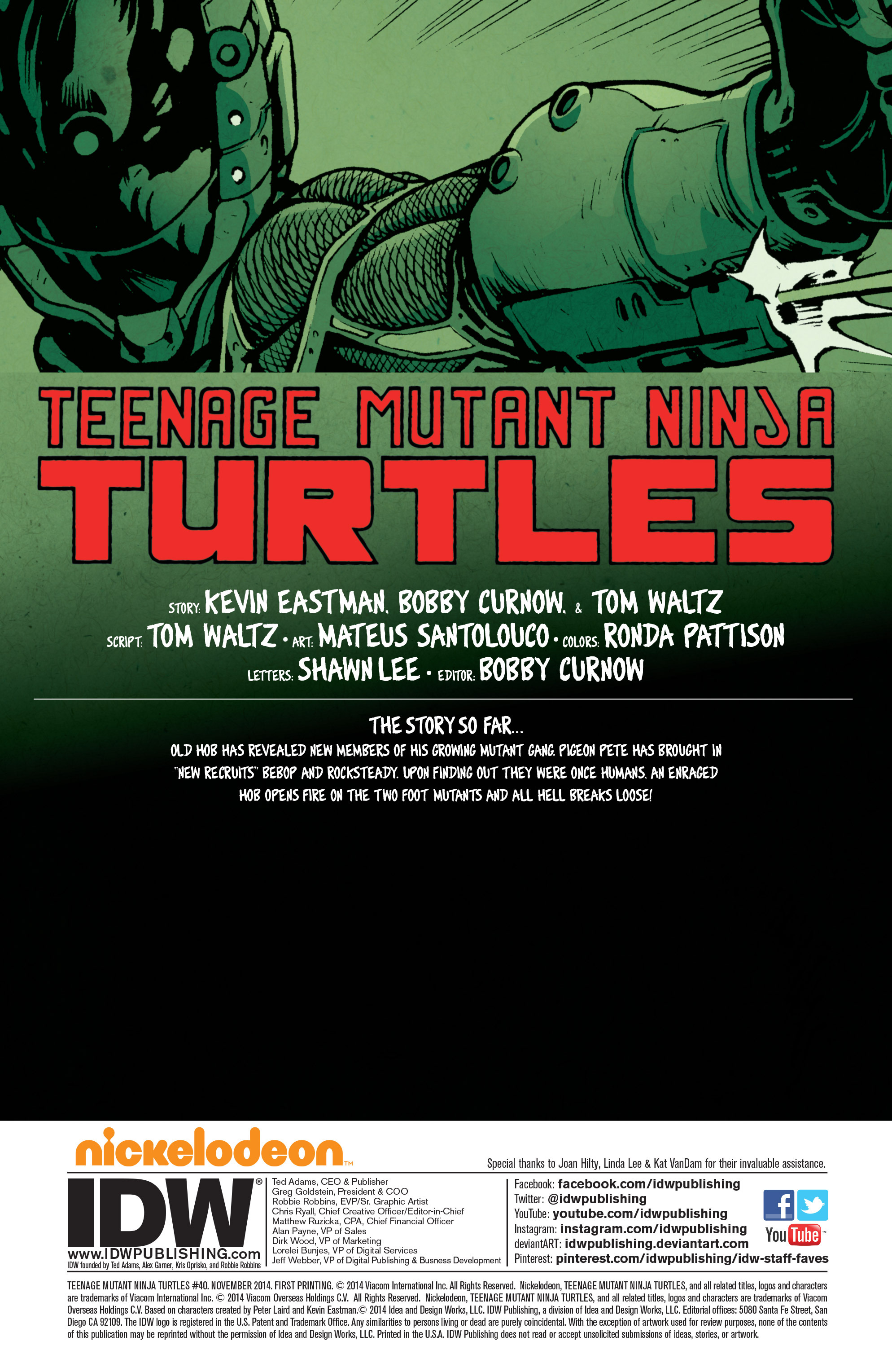 Read online Teenage Mutant Ninja Turtles (2011) comic -  Issue #40 - 3
