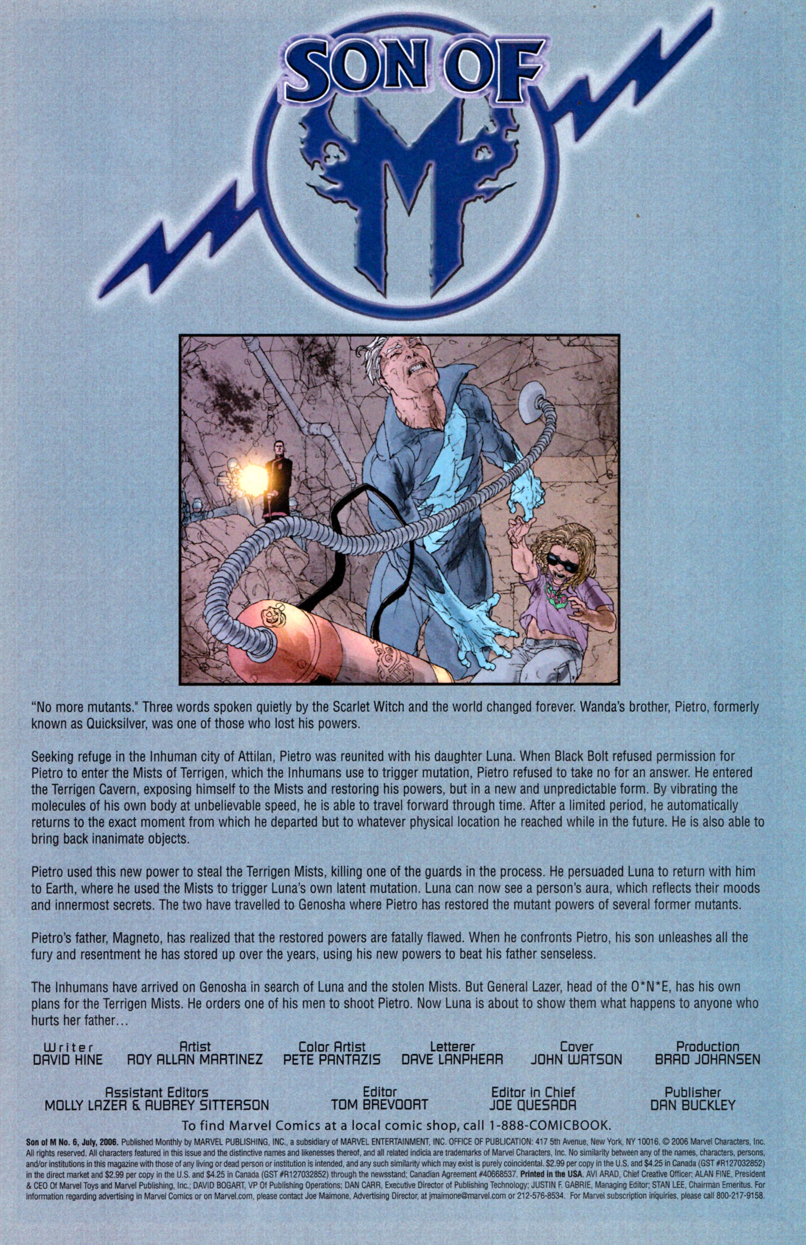 Read online Son of M comic -  Issue #6 - 3