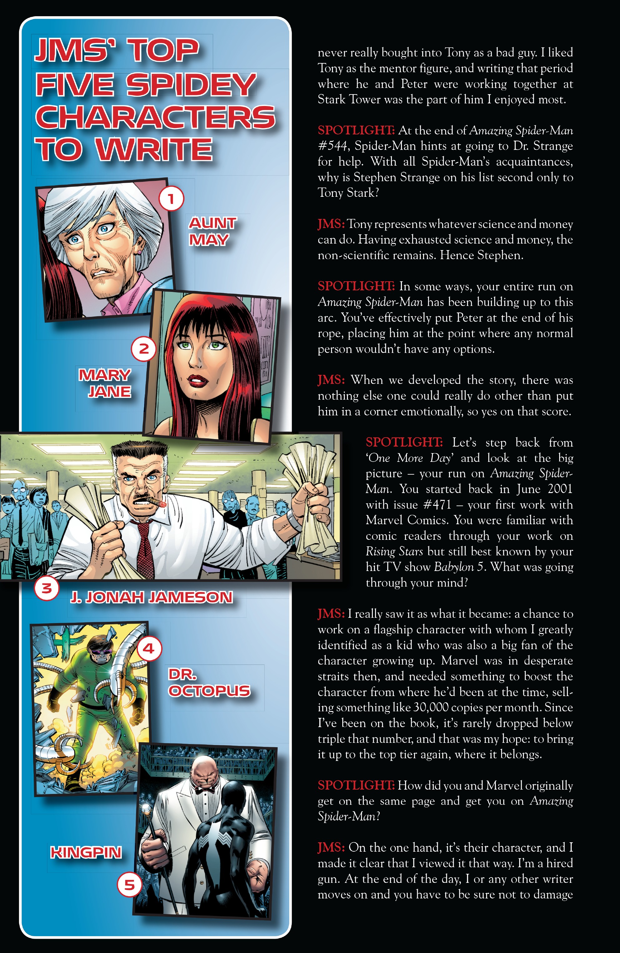 Read online The Amazing Spider-Man by JMS Ultimate Collection comic -  Issue # TPB 5 (Part 5) - 97