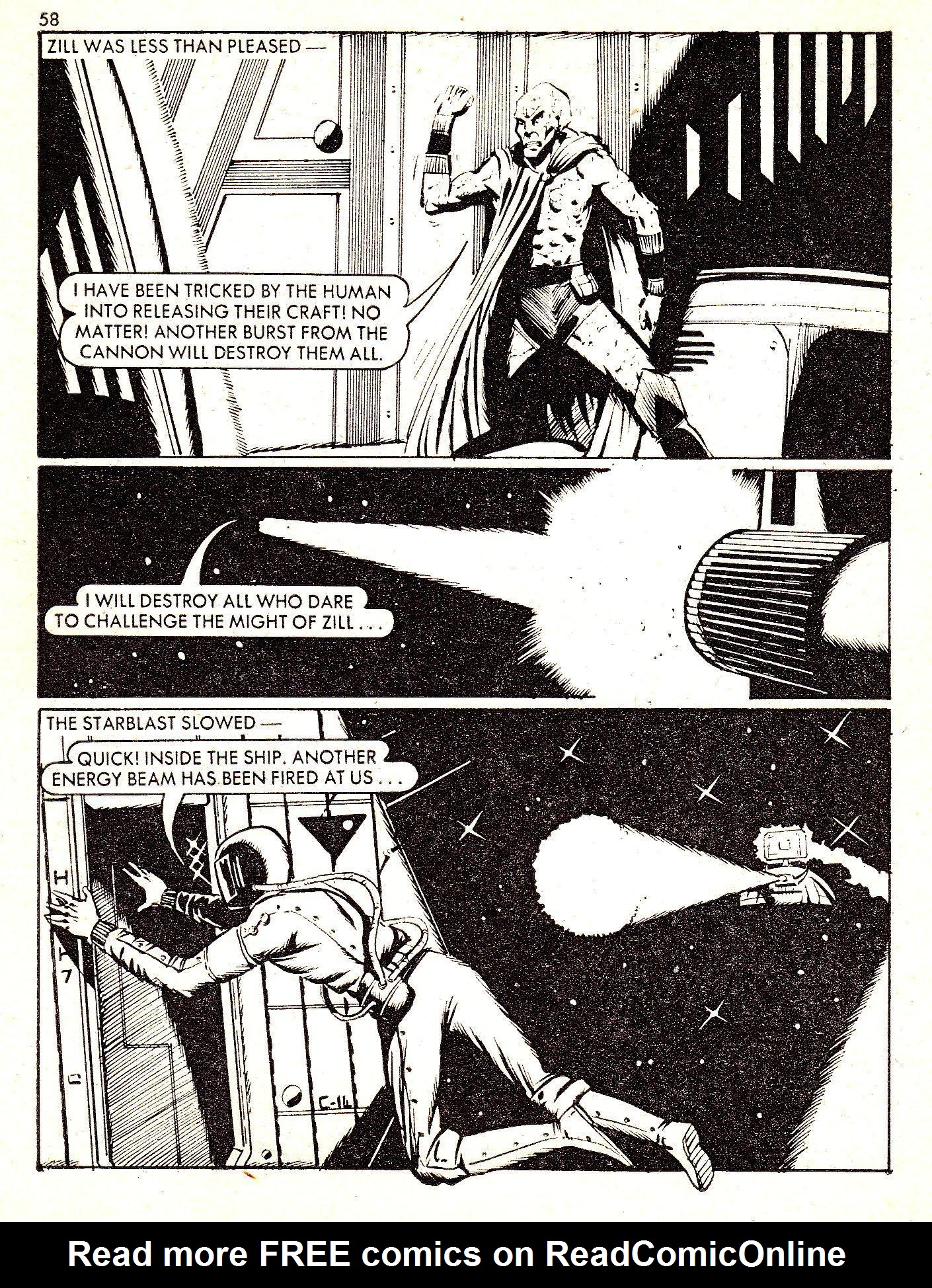 Read online Starblazer comic -  Issue #112 - 58