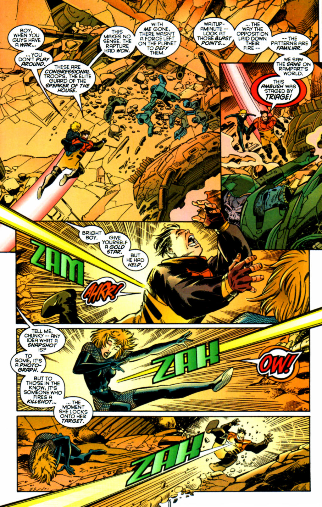 Read online Sovereign Seven comic -  Issue #14 - 14