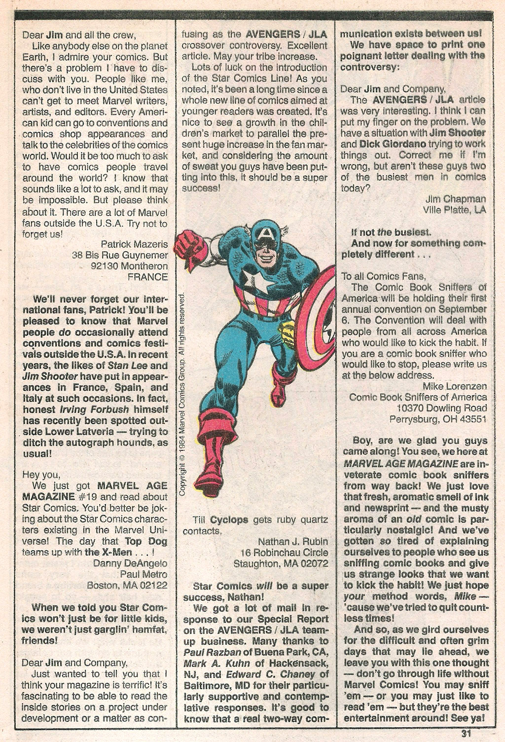 Read online Marvel Age comic -  Issue #21 - 32