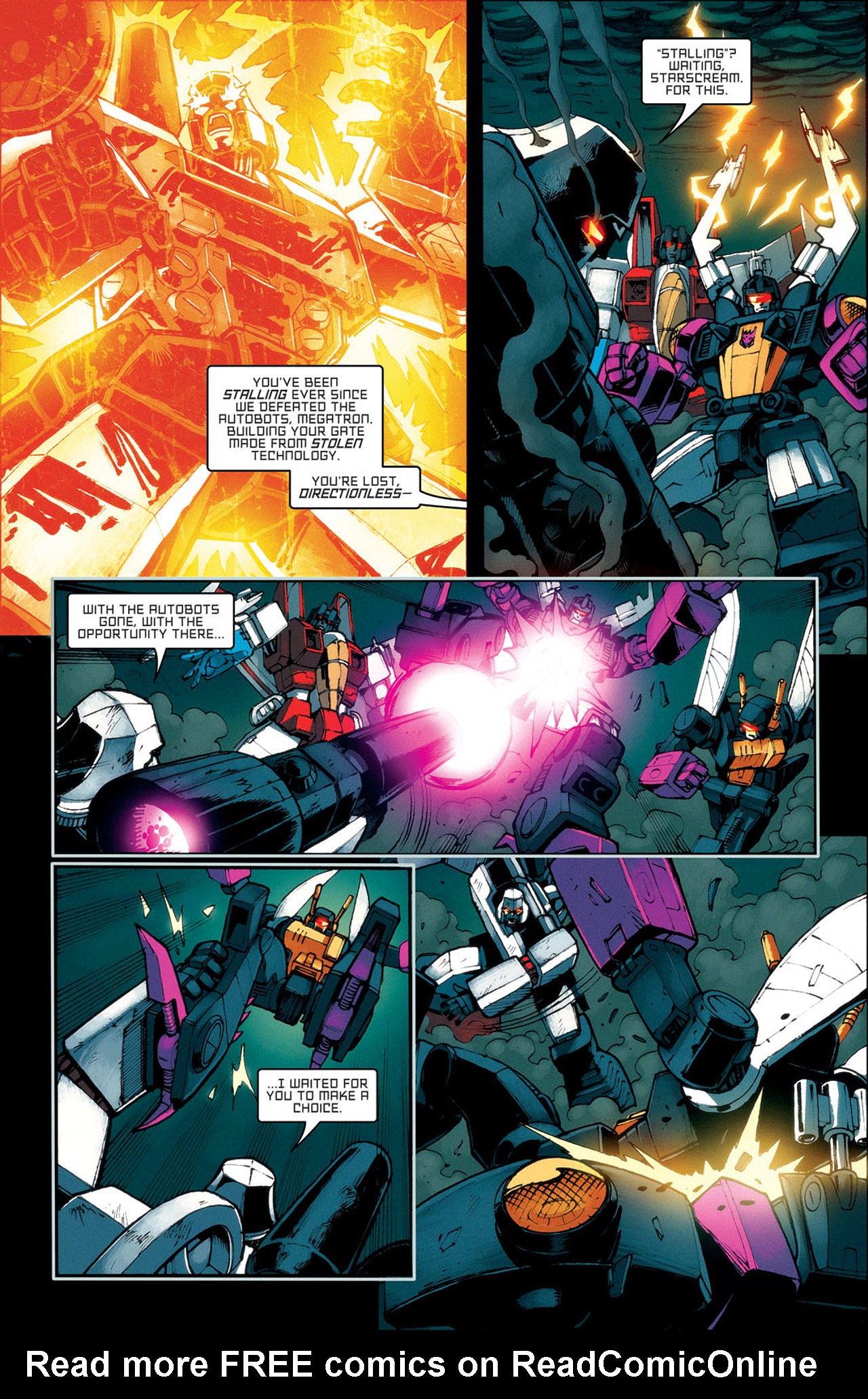 Read online The Transformers: All Hail Megatron comic -  Issue #10 - 10