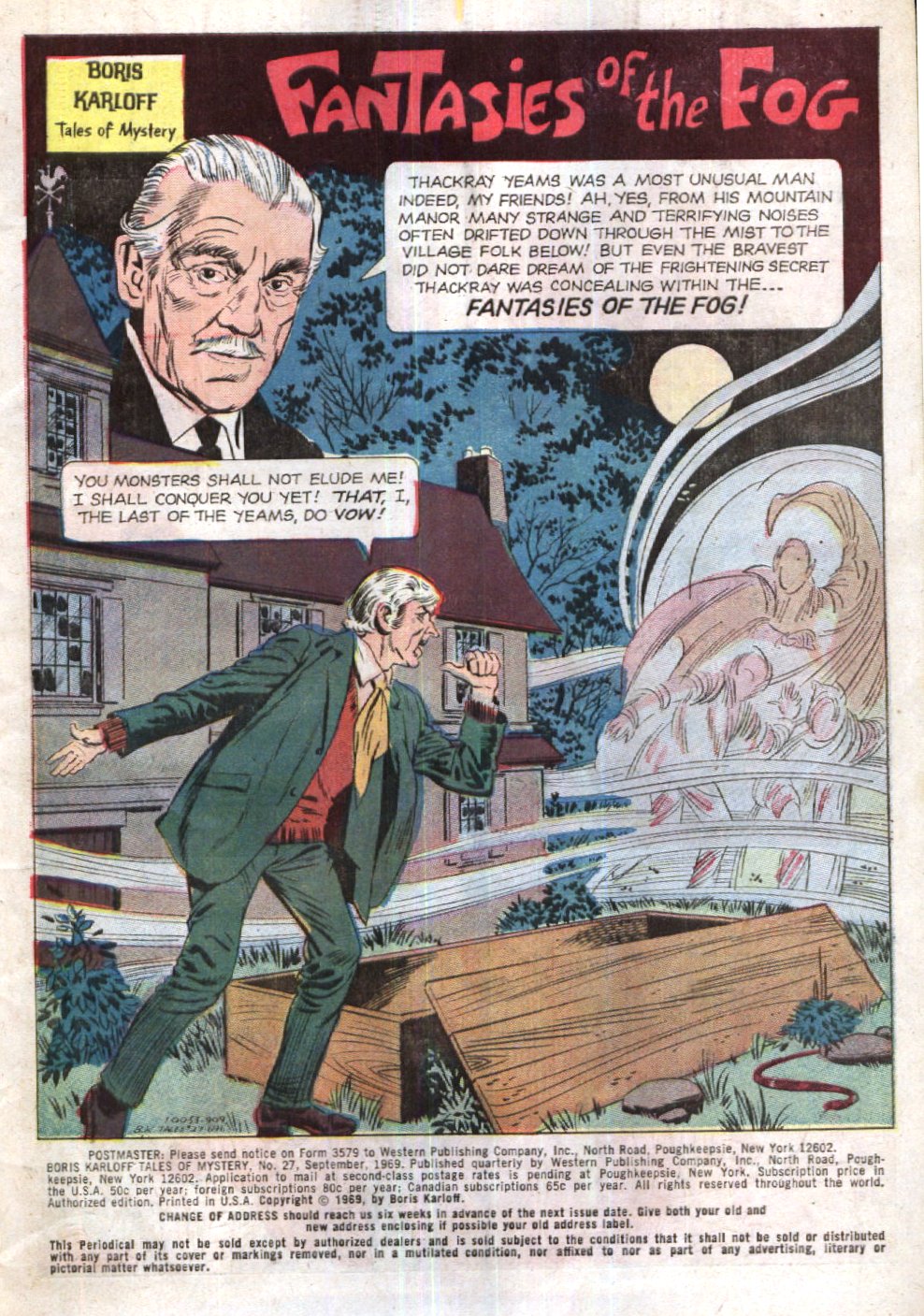 Read online Boris Karloff Tales of Mystery comic -  Issue #27 - 3