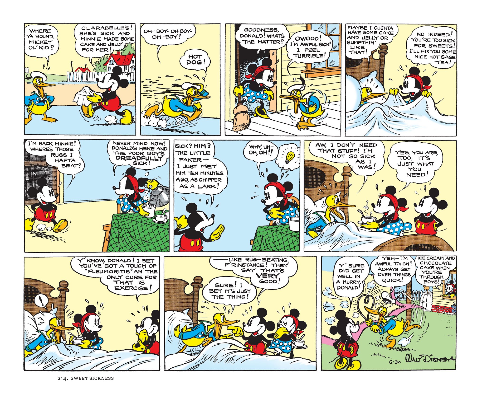 Read online Walt Disney's Mickey Mouse Color Sundays comic -  Issue # TPB 1 (Part 3) - 14