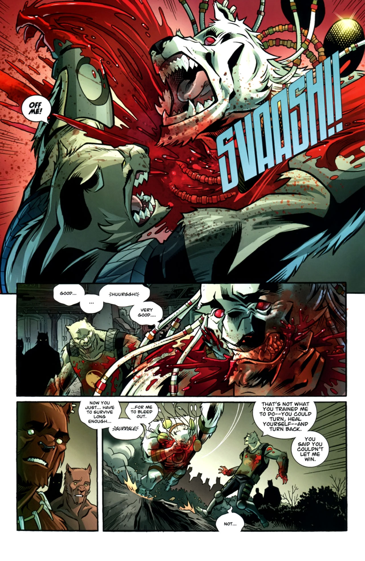 Read online The Astounding Wolf-Man comic -  Issue #25 - 14