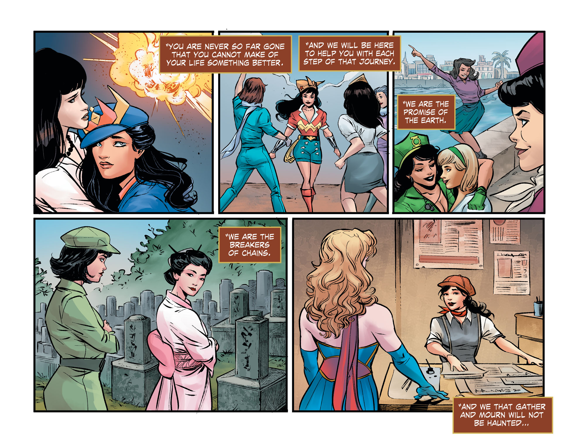 Read online Bombshells: United comic -  Issue #37 - 20