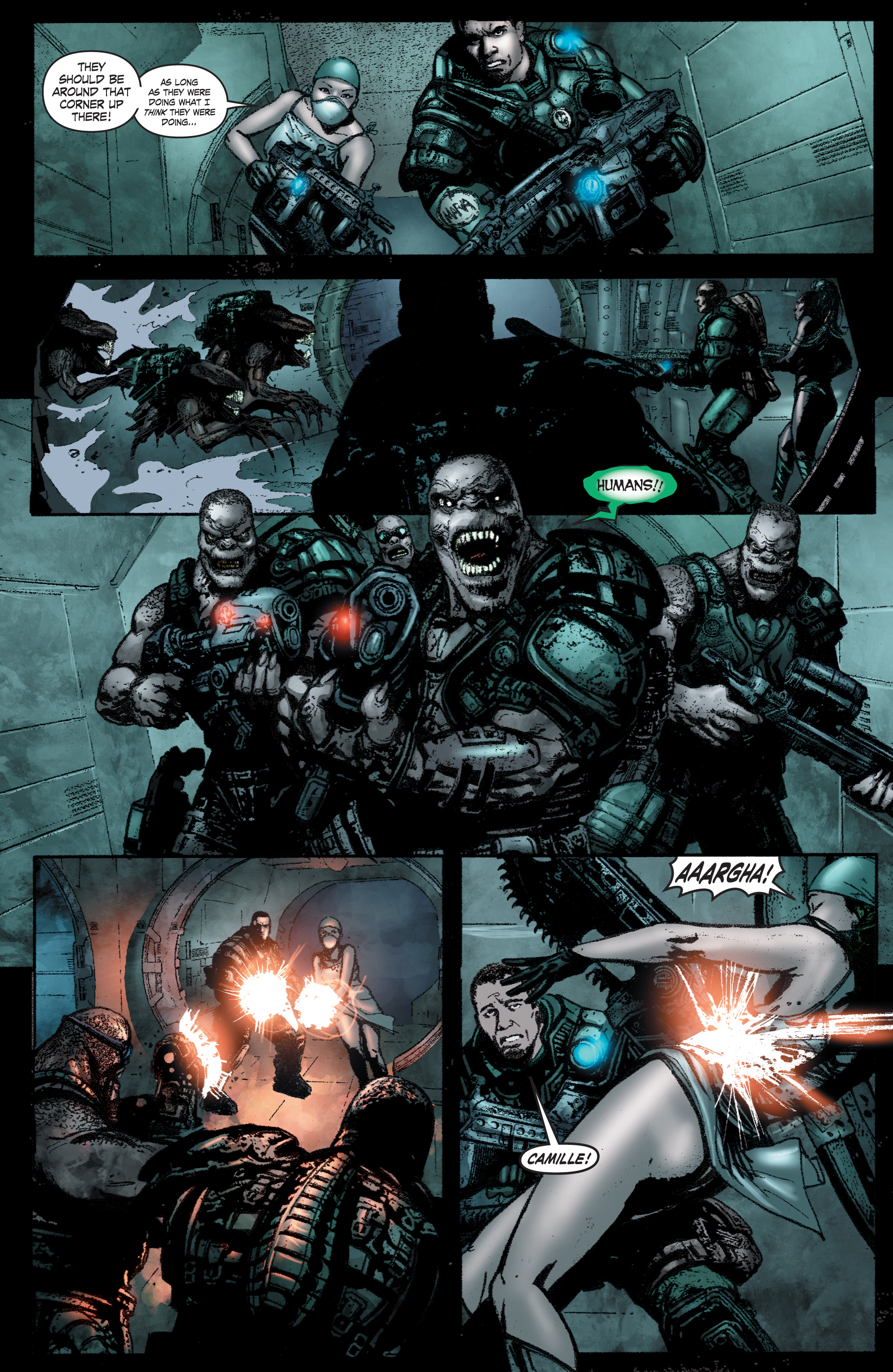 Read online Gears Of War comic -  Issue #11 - 18