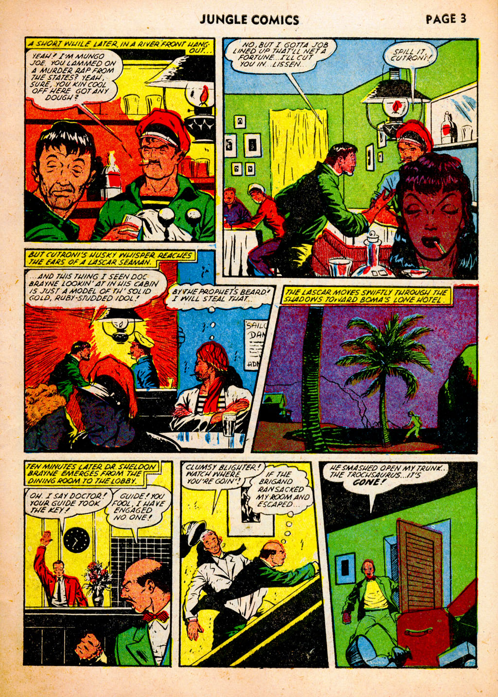 Read online Jungle Comics comic -  Issue #37 - 5
