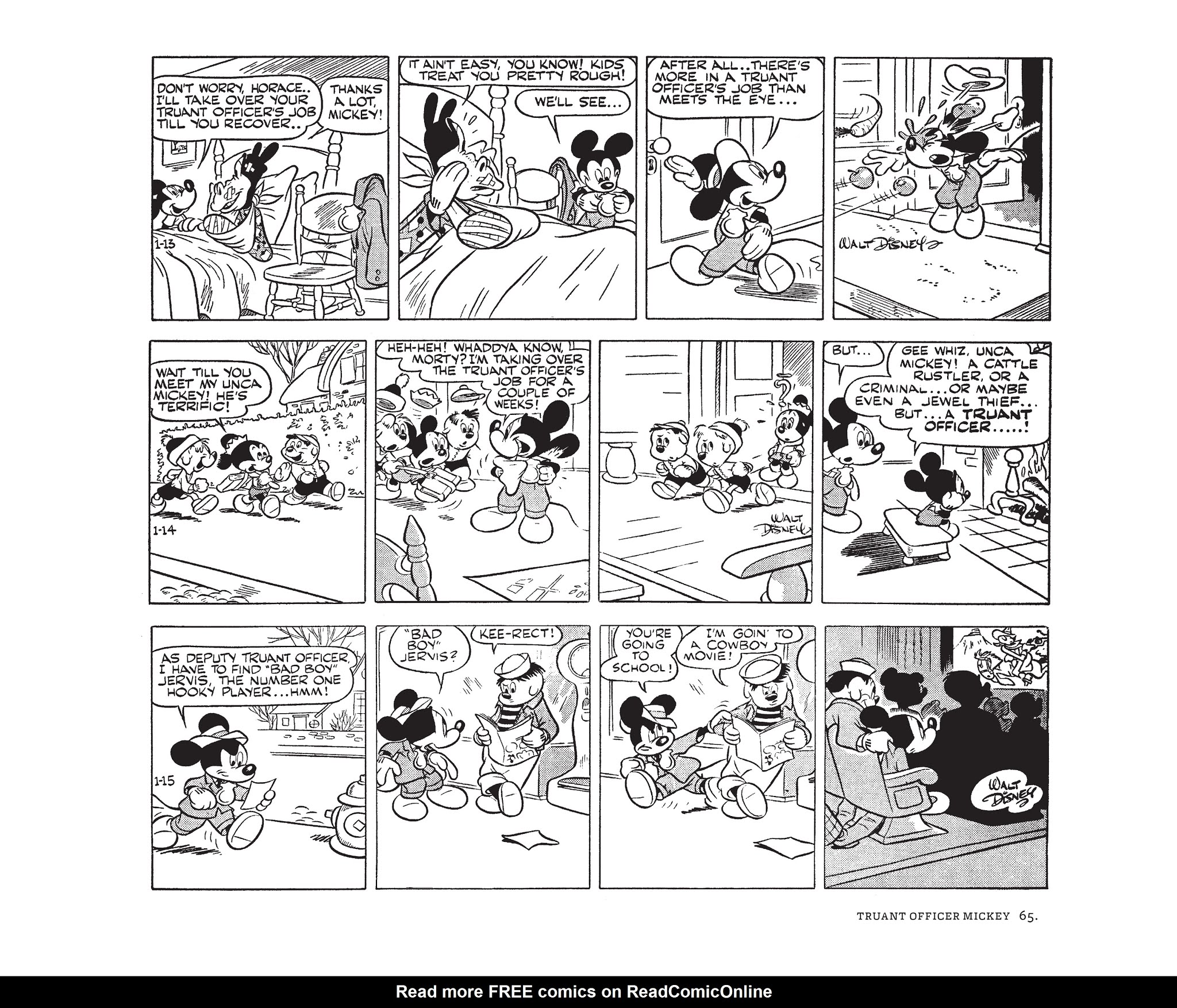 Read online Walt Disney's Mickey Mouse by Floyd Gottfredson comic -  Issue # TPB 9 (Part 1) - 65