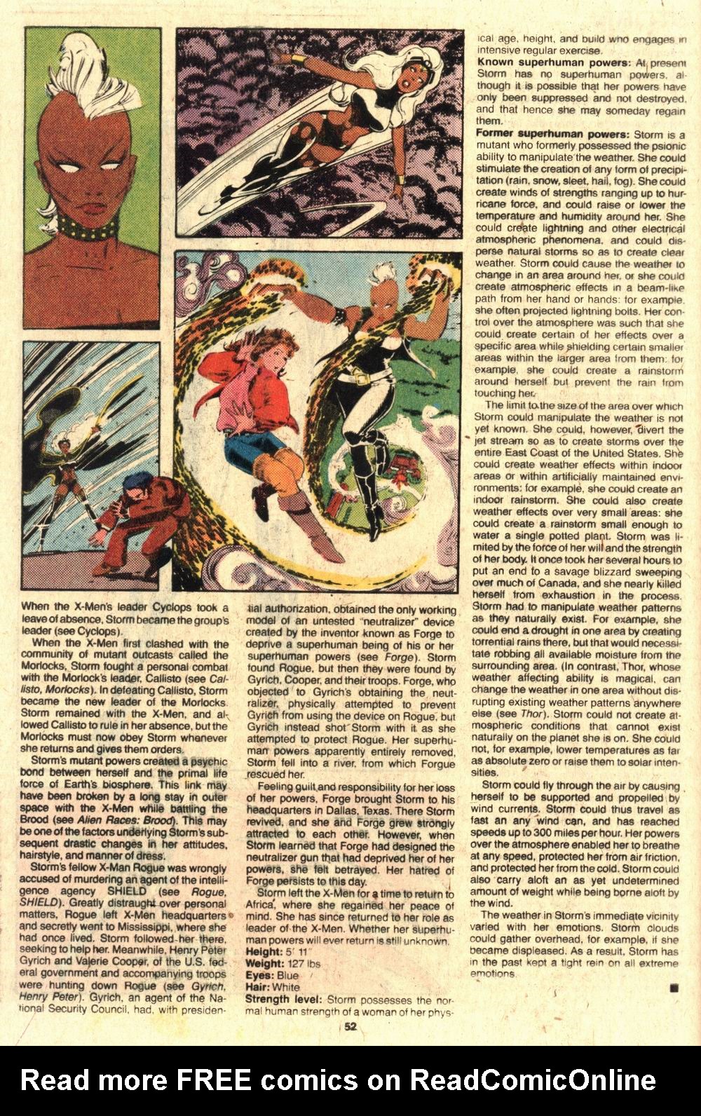 Read online The Official Handbook of the Marvel Universe Deluxe Edition comic -  Issue #12 - 54