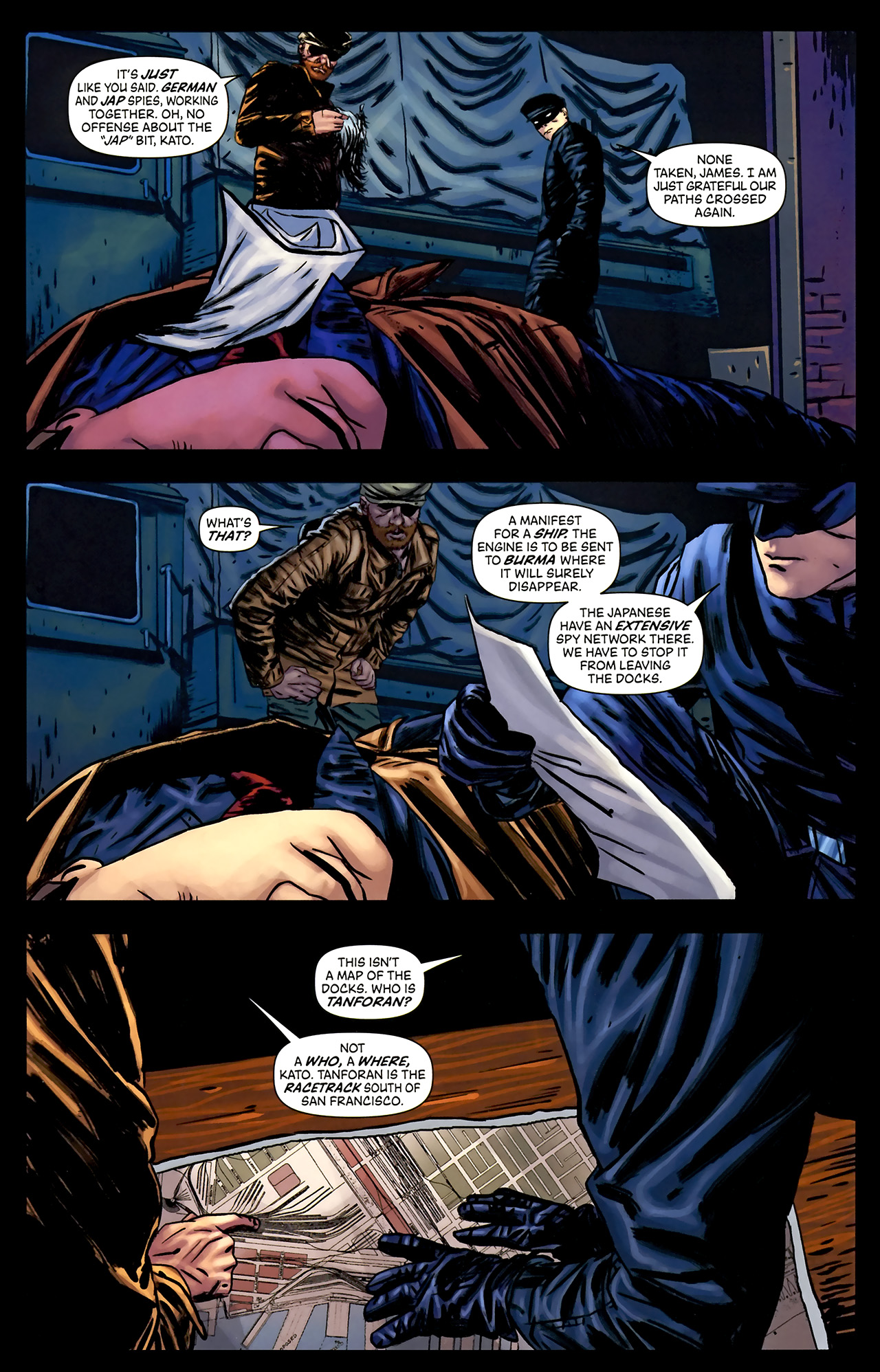 Read online Kato Origins comic -  Issue #4 - 13