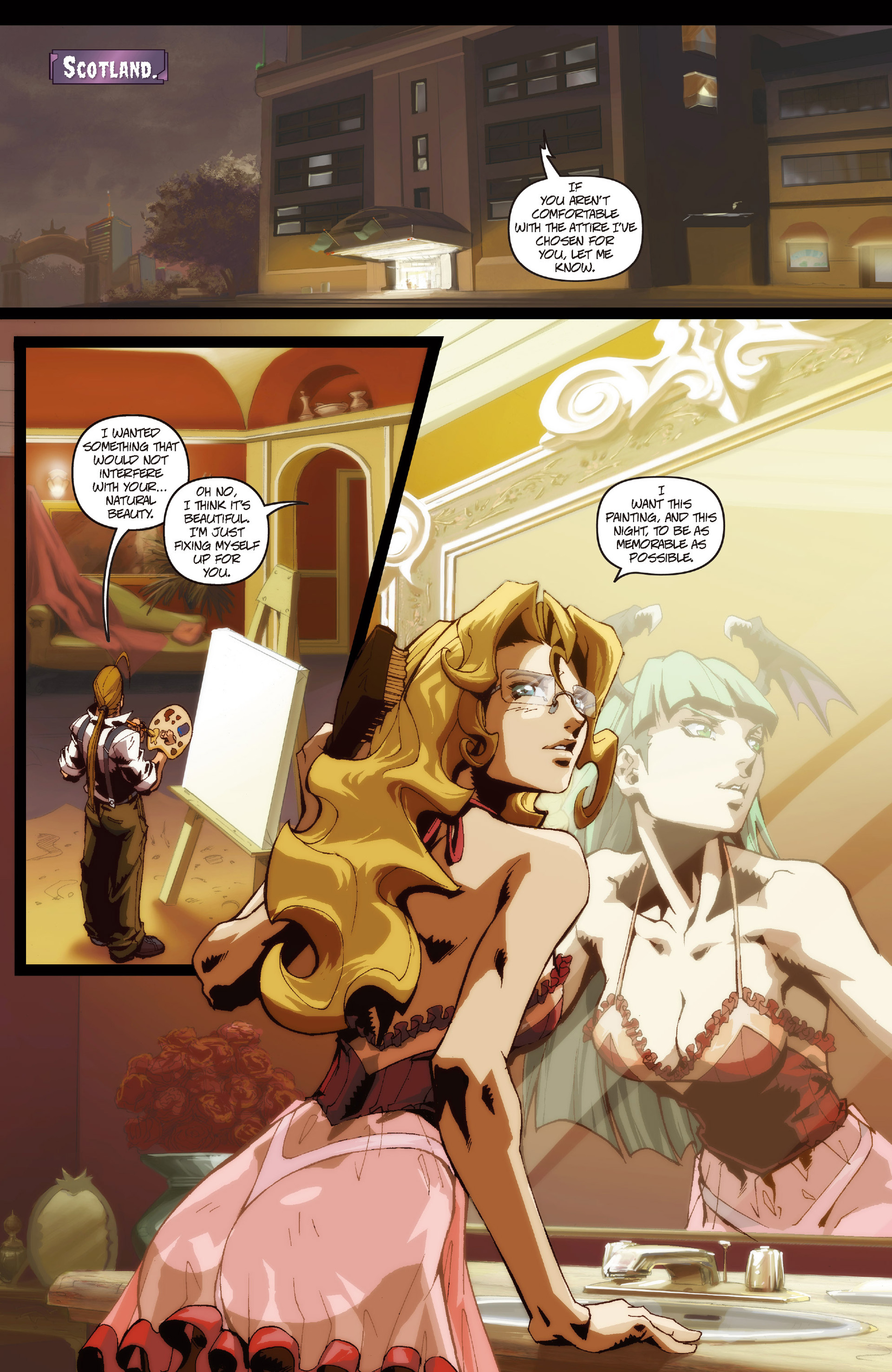 Read online Darkstalkers comic -  Issue #3 - 21