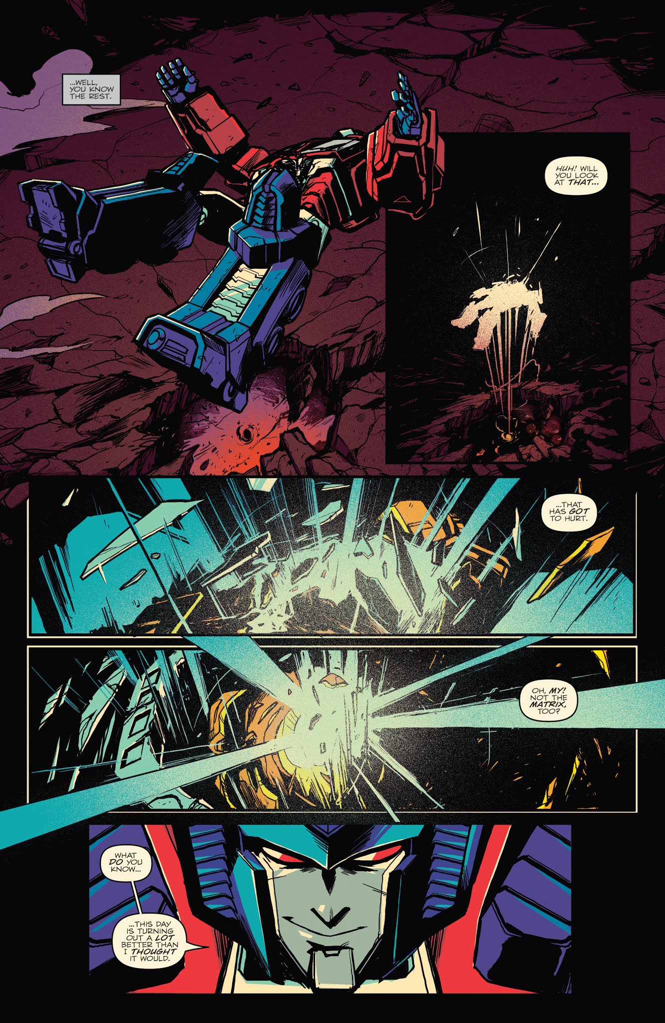 Read online Optimus Prime comic -  Issue #19 - 8