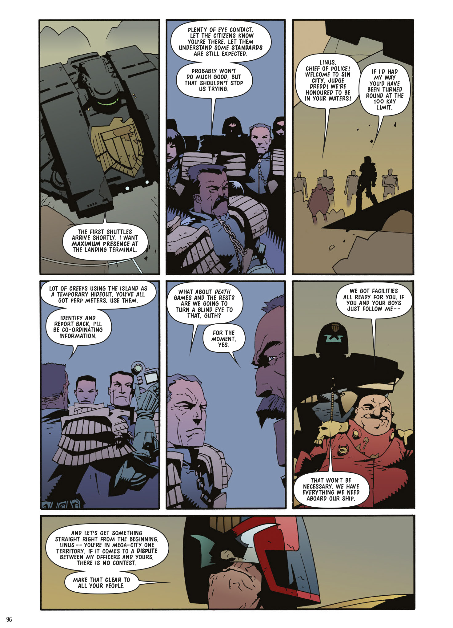 Read online Judge Dredd: The Complete Case Files comic -  Issue # TPB 35 (Part 1) - 98