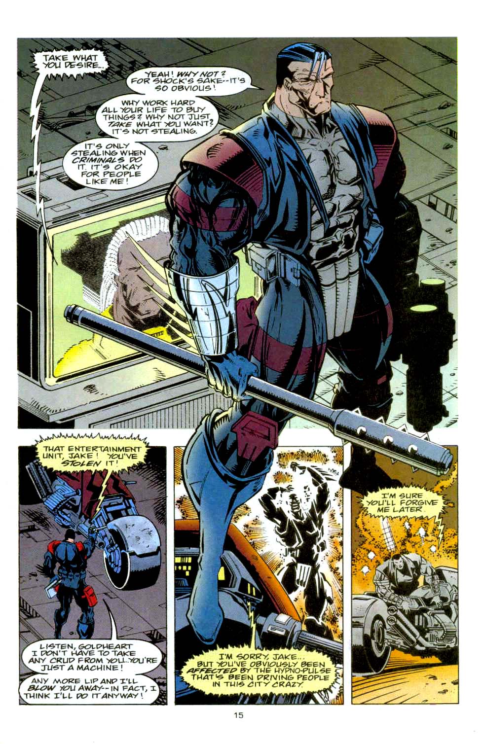 Read online Punisher 2099 comic -  Issue #25 - 11