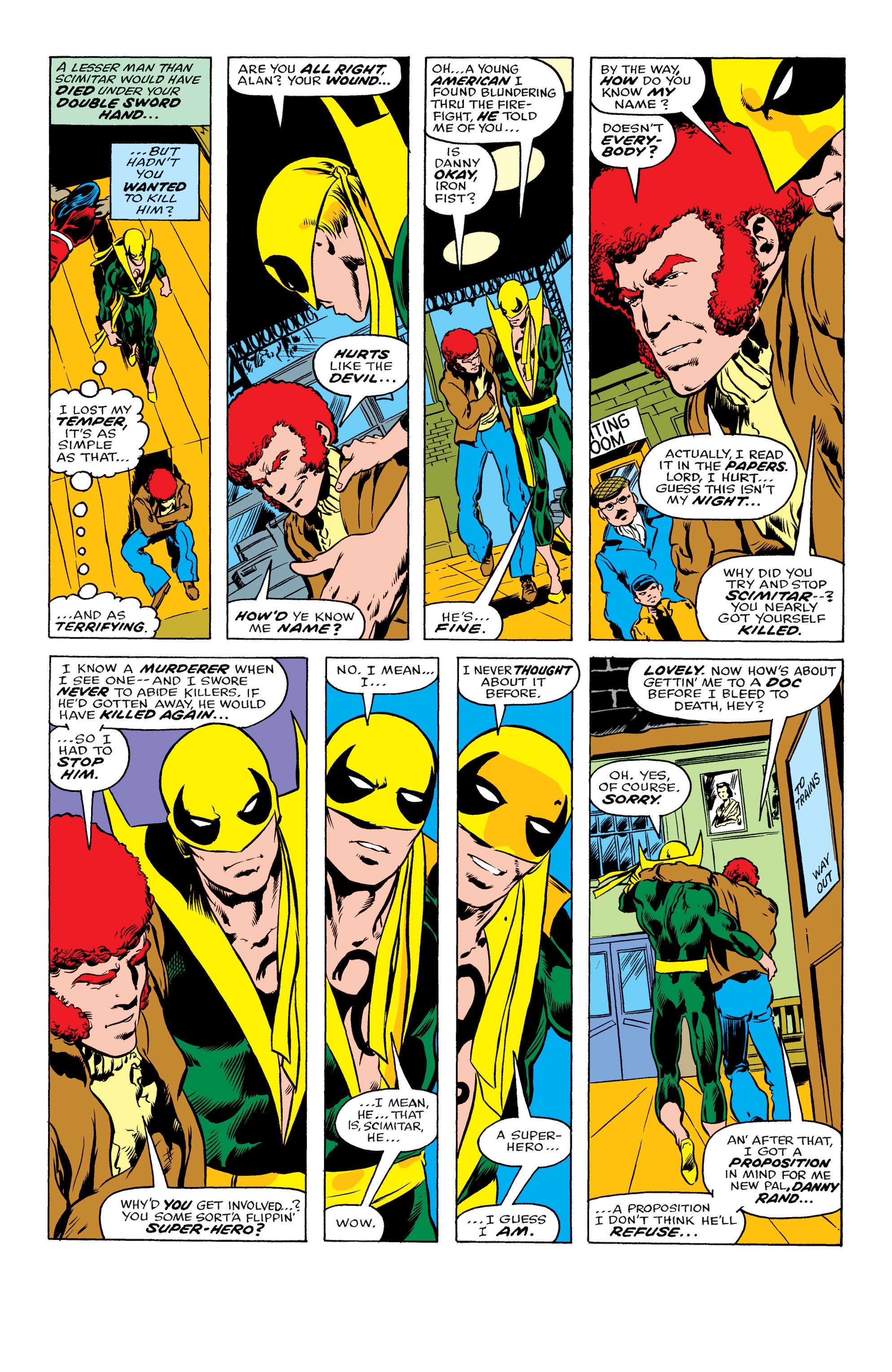 Read online Iron Fist (1975) comic -  Issue #5 - 16