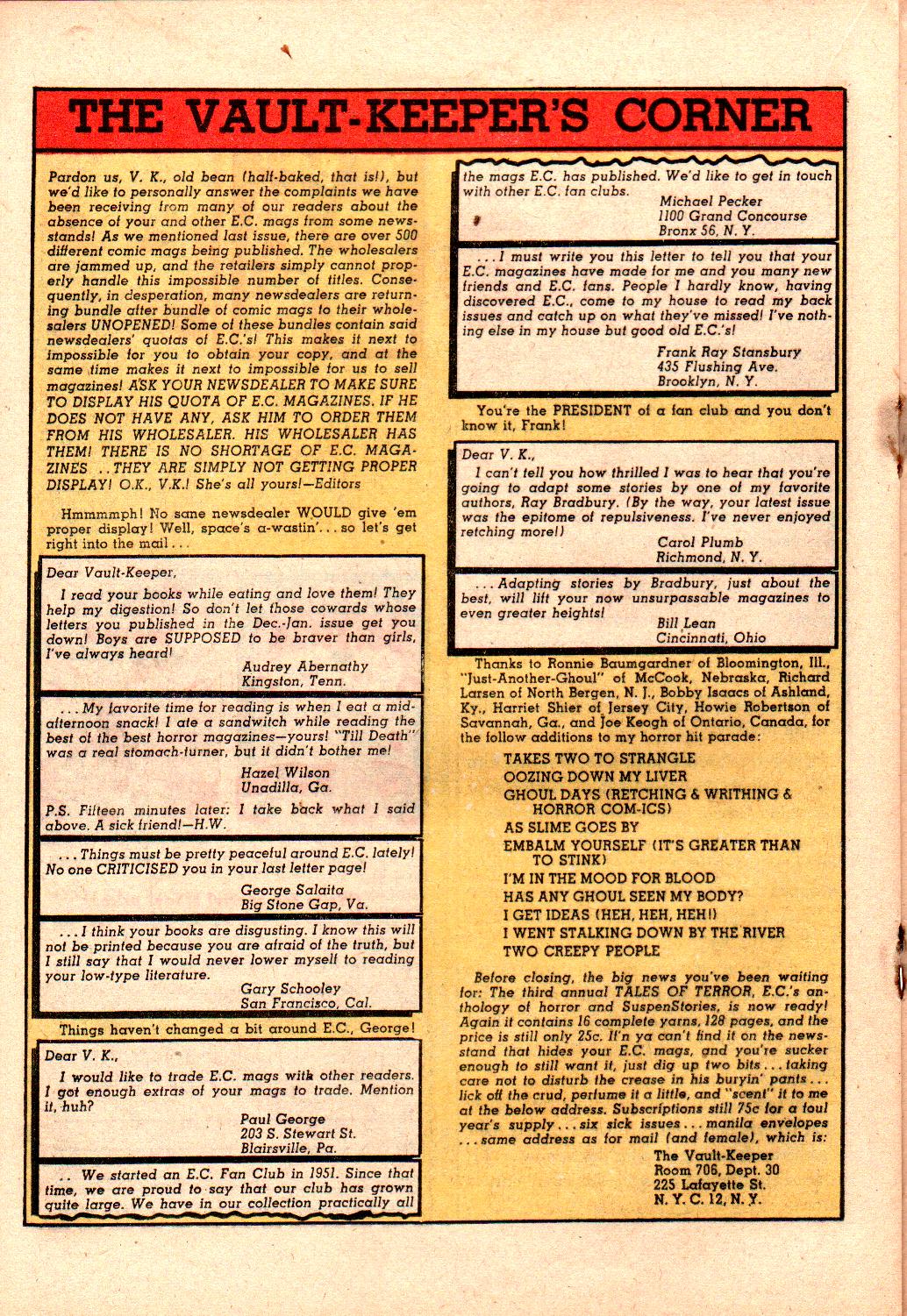 Read online The Vault of Horror (1950) comic -  Issue #30 - 21