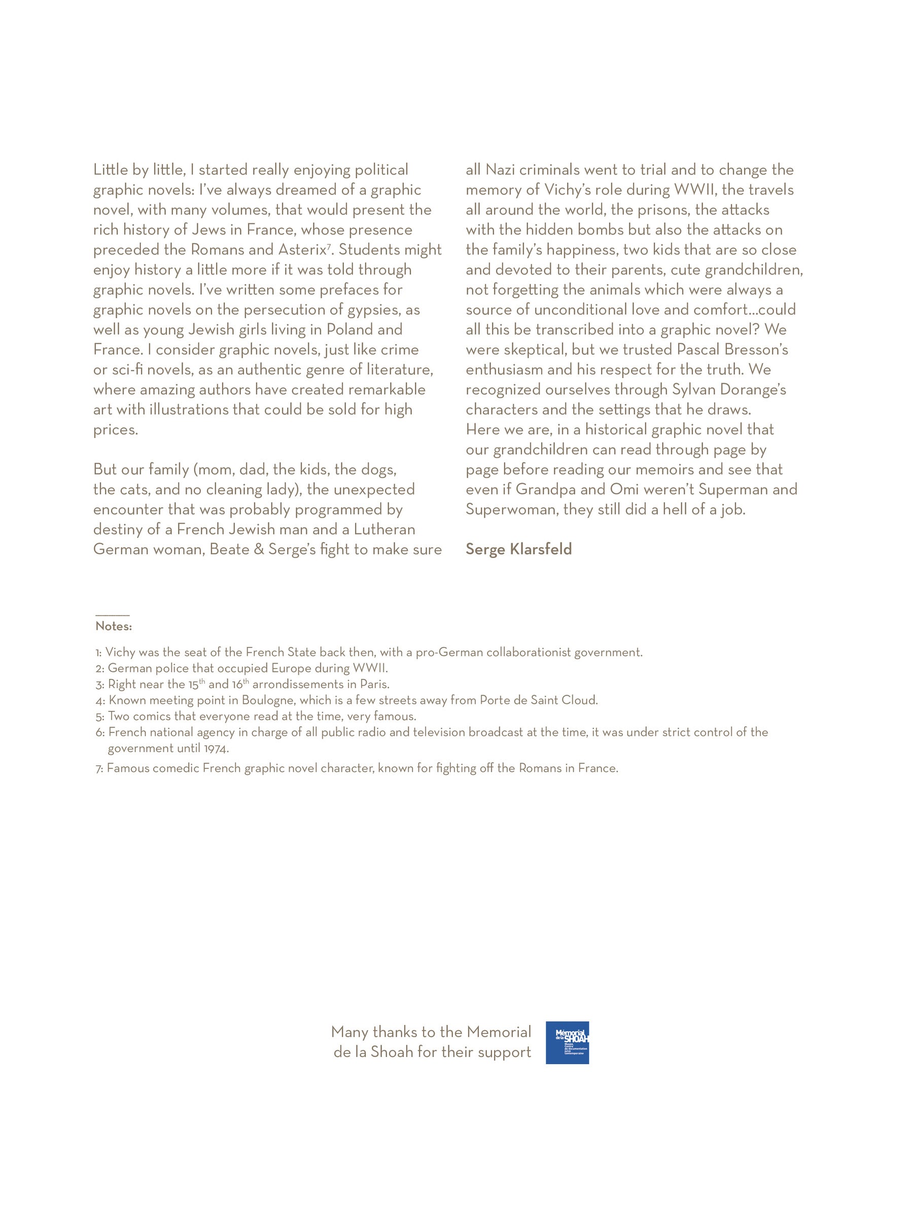 Read online For Justice: The Serge & Beate Klarsfeld Story comic -  Issue # TPB (Part 1) - 5