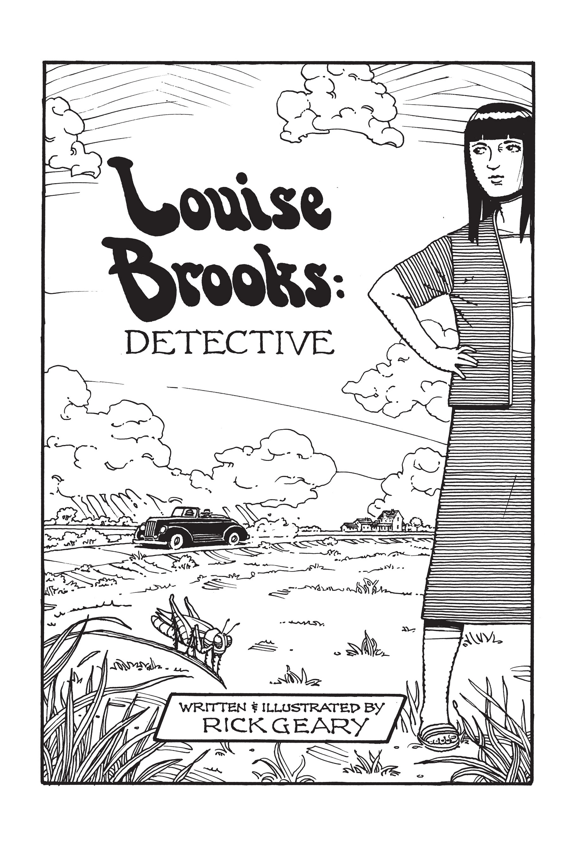 Read online Louise Brooks: Detective comic -  Issue # TPB - 5
