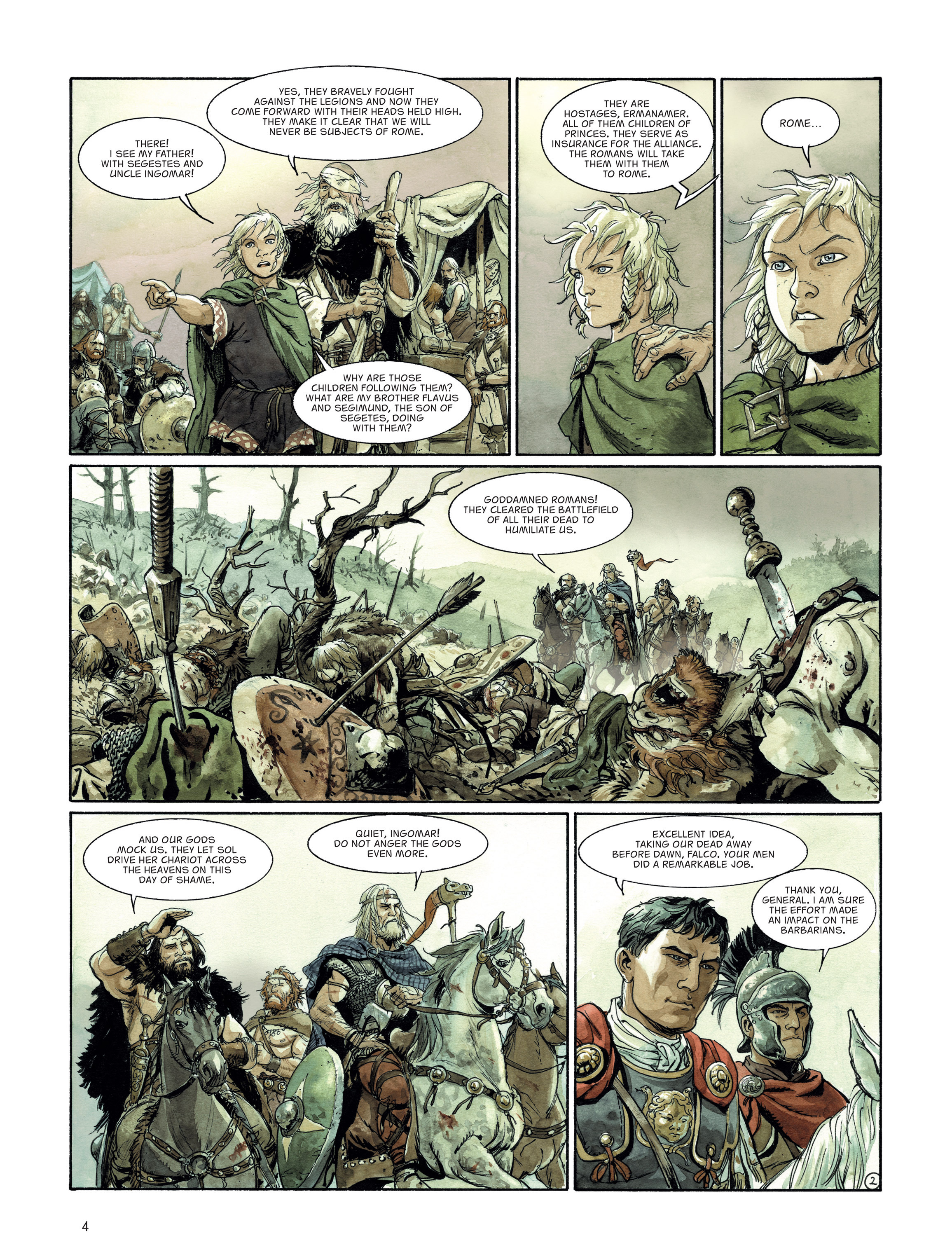 Read online The Eagles of Rome comic -  Issue # TPB 1 - 5