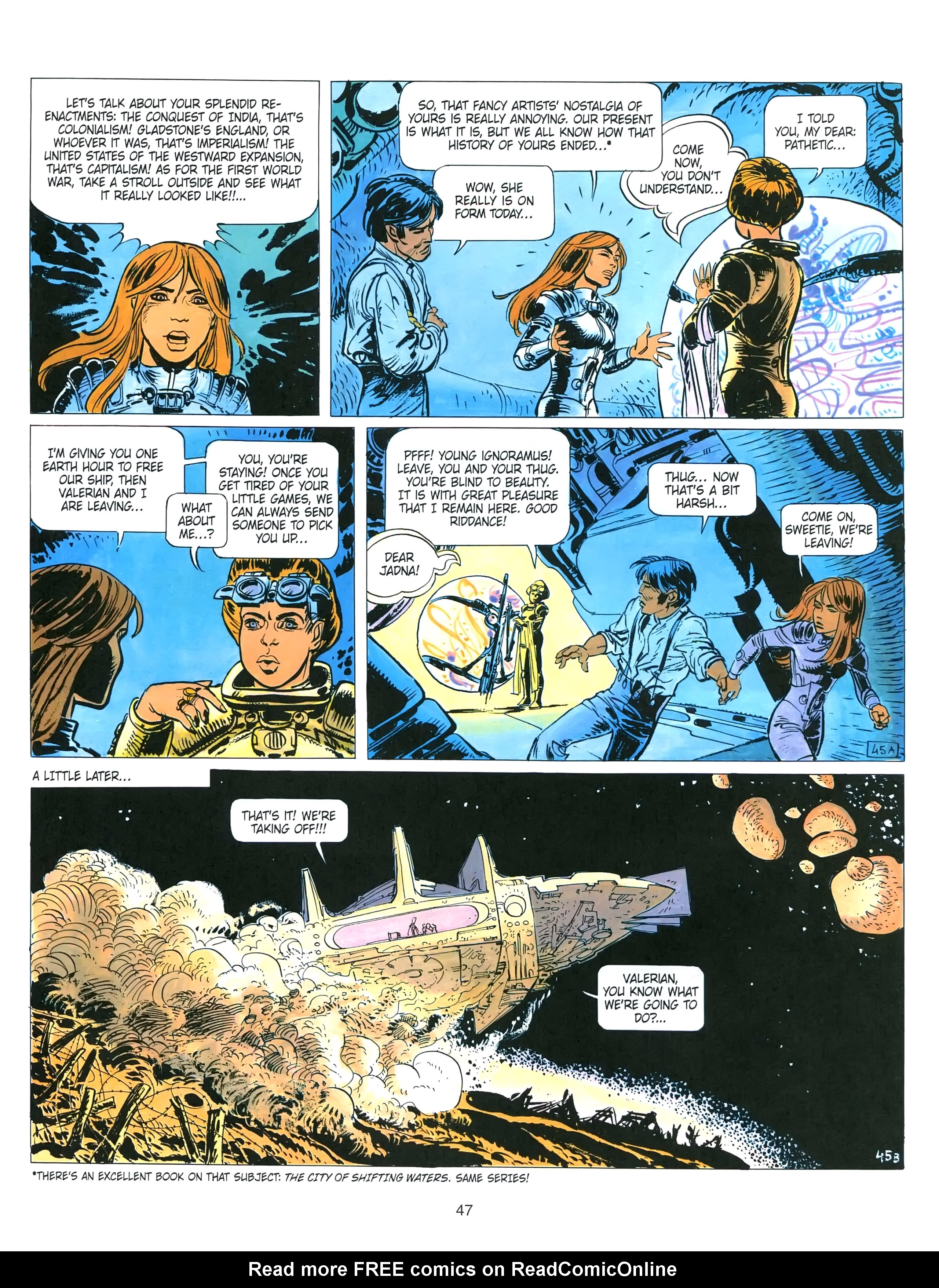 Read online Valerian and Laureline comic -  Issue #7 - 49