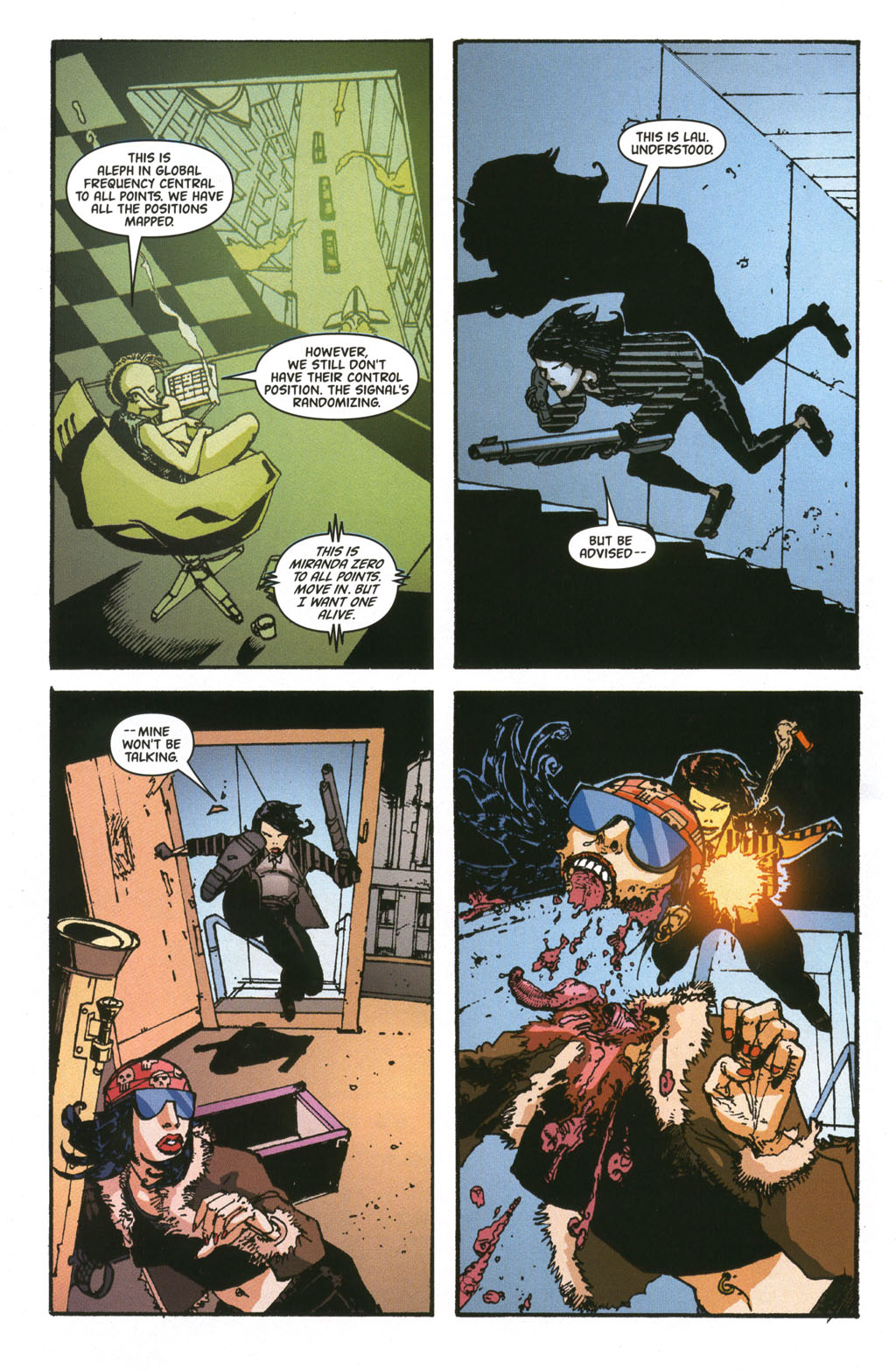 Read online Global Frequency comic -  Issue #7 - 10