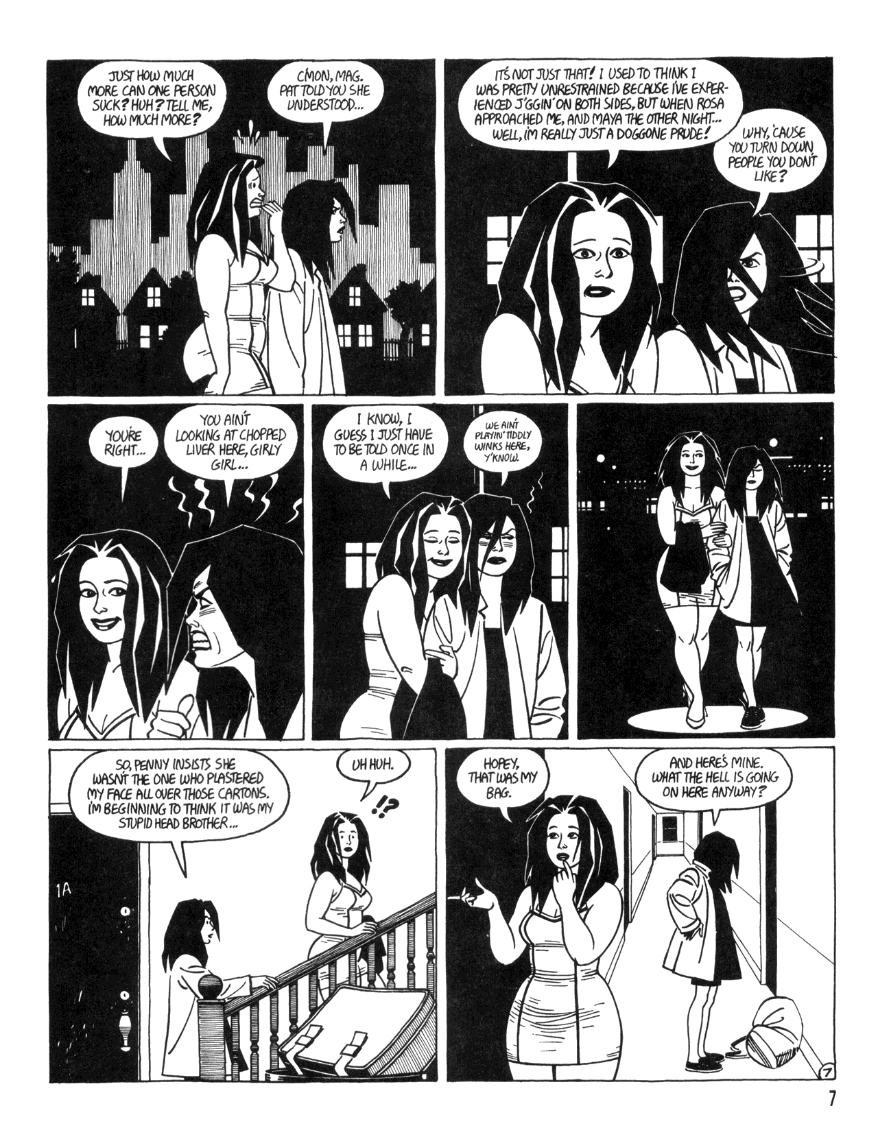 Read online Love and Rockets (1982) comic -  Issue #33 - 9