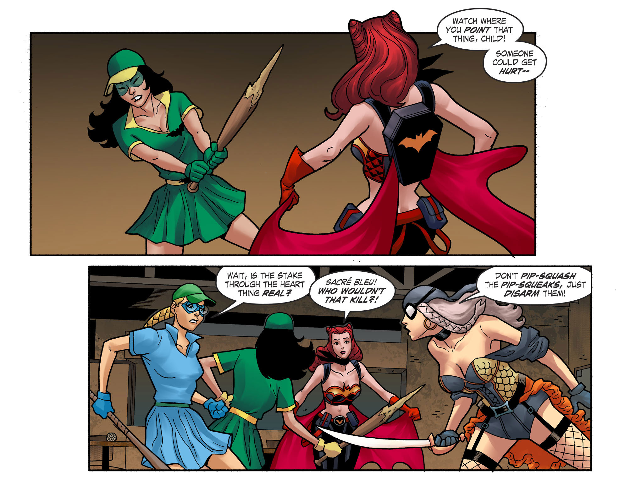 Read online Bombshells: United comic -  Issue #27 - 15