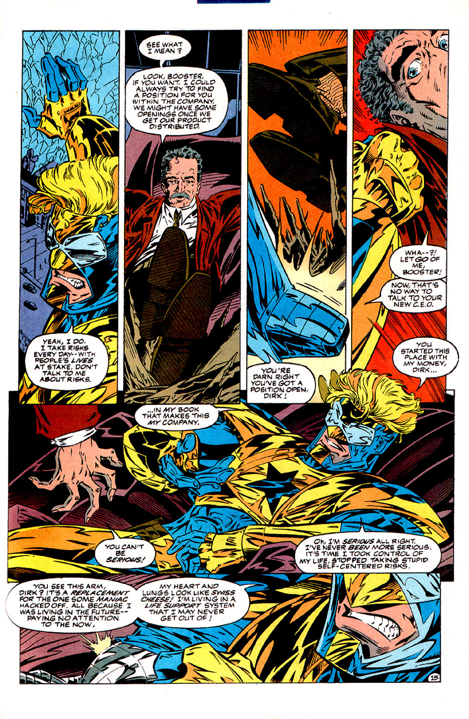 Read online Extreme Justice comic -  Issue #6 - 16