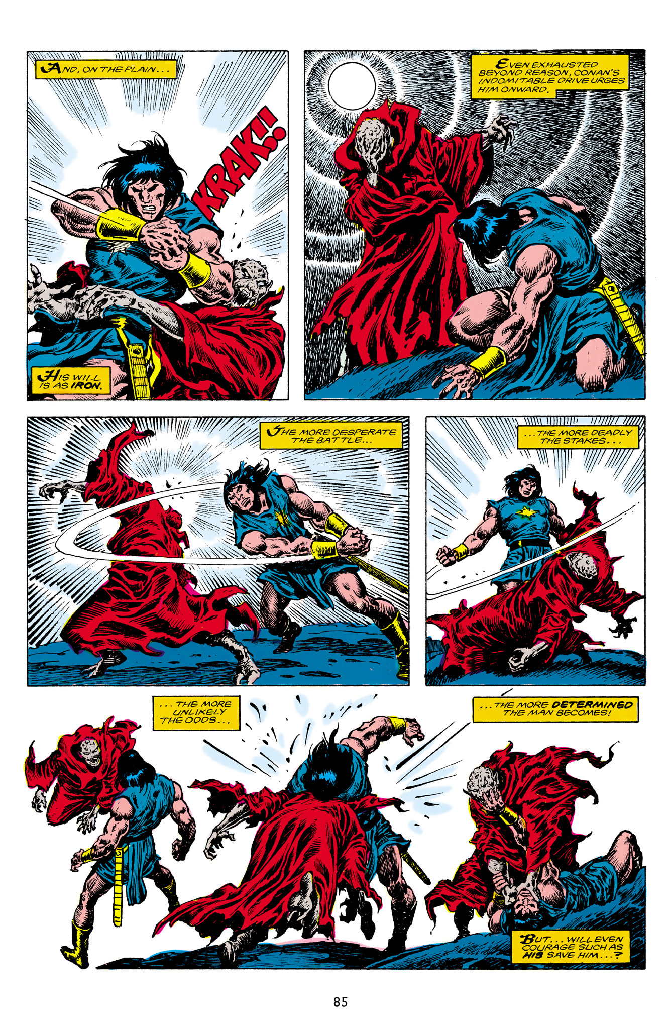 Read online The Chronicles of Conan comic -  Issue # TPB 24 (Part 1) - 86