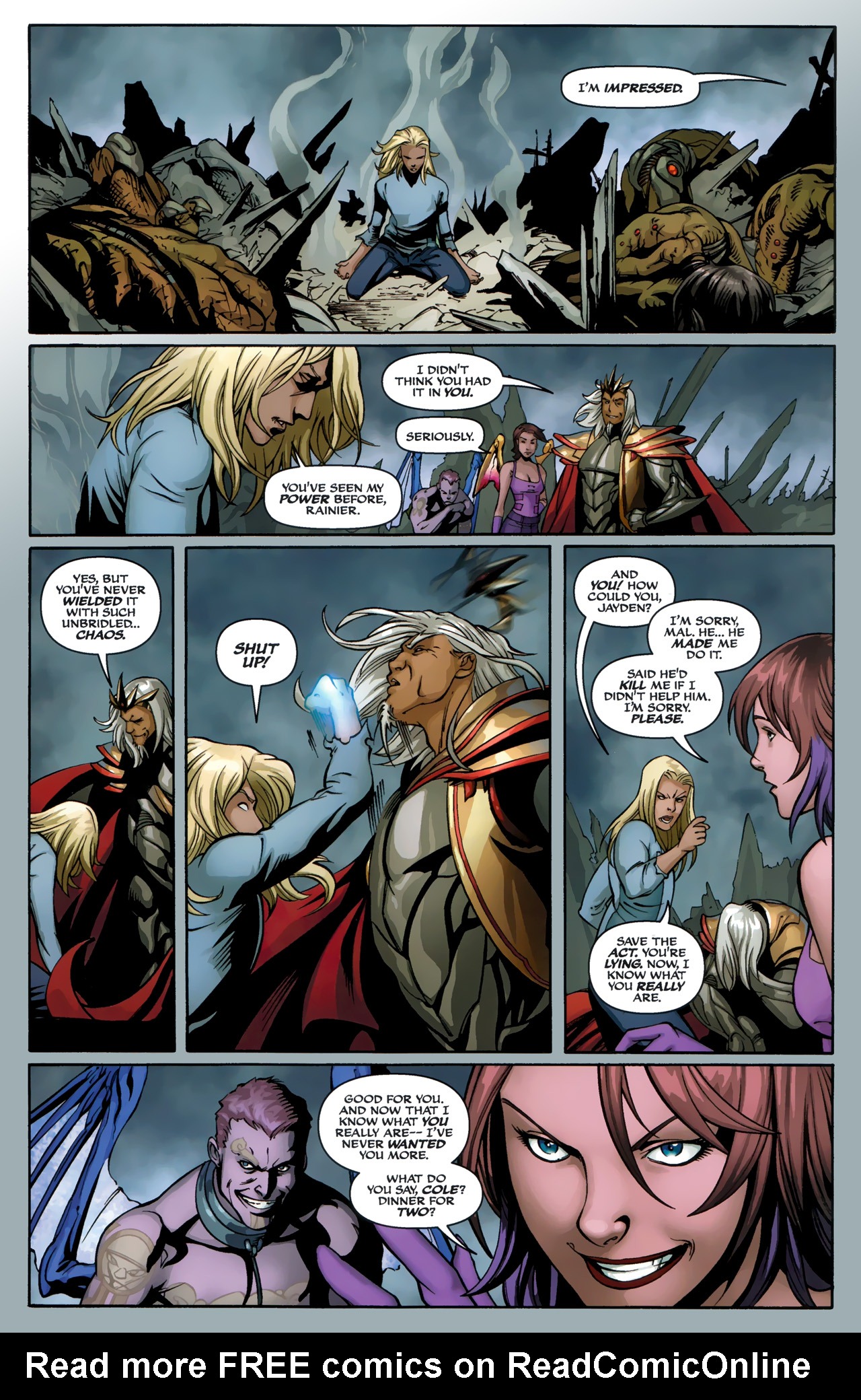 Read online Michael Turner's Soulfire (2009) comic -  Issue #9 - 7