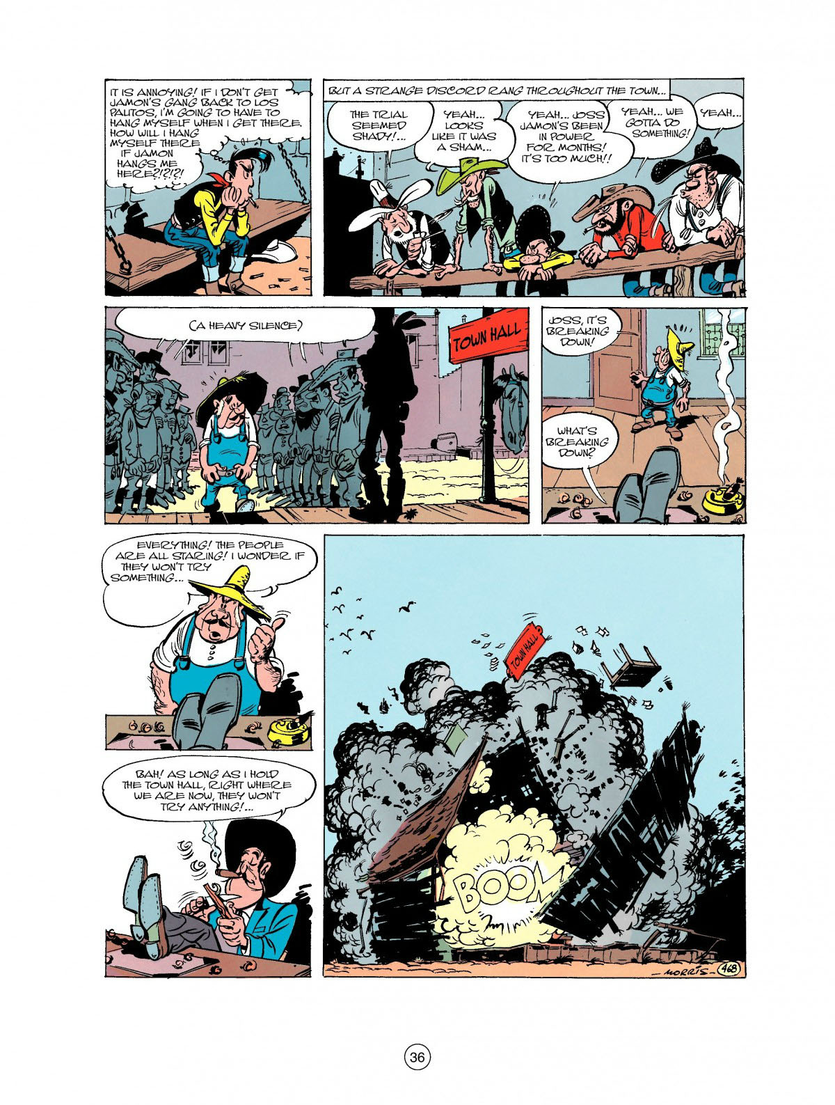 Read online A Lucky Luke Adventure comic -  Issue #27 - 37