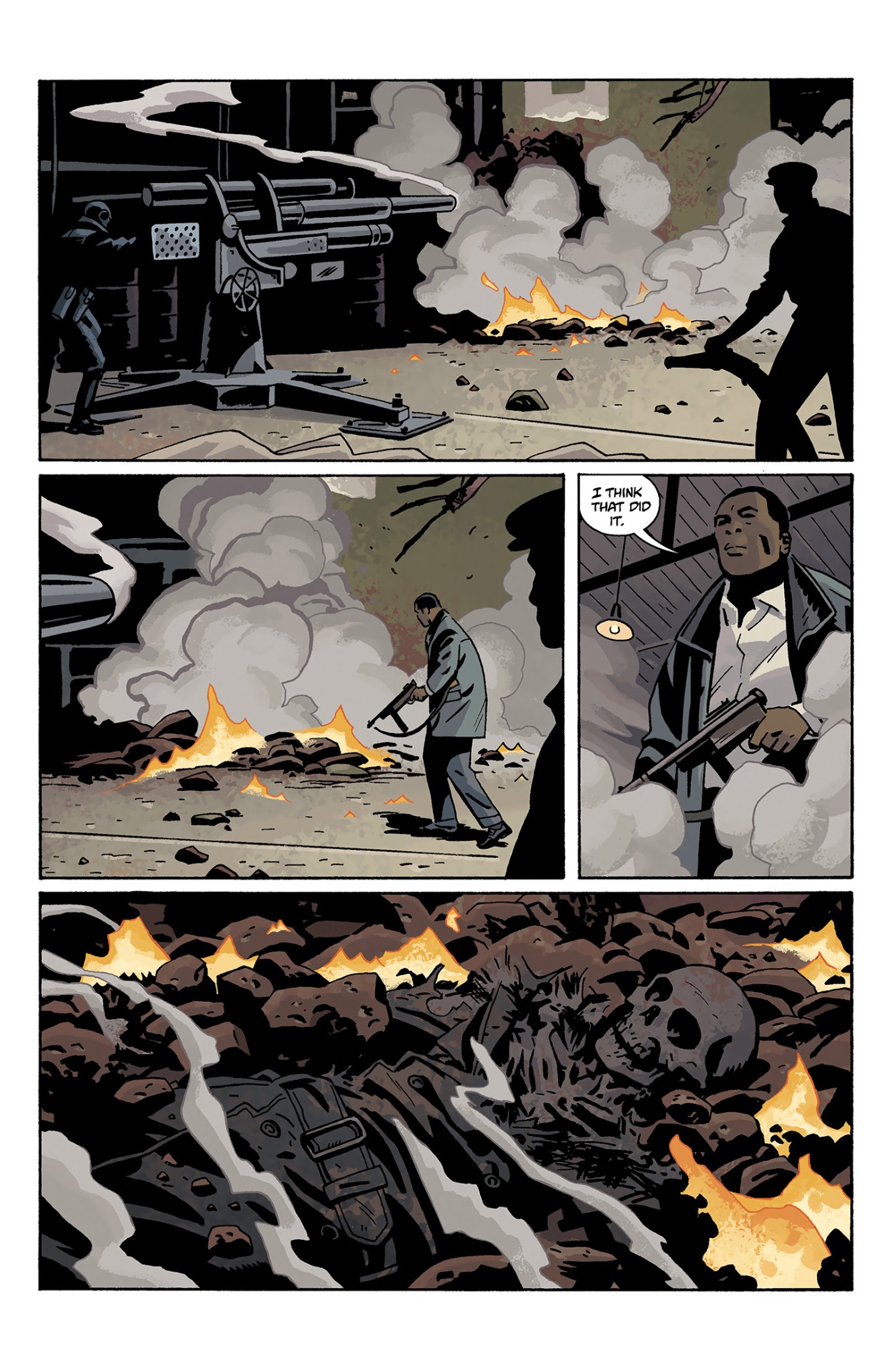 Read online Lobster Johnson: The Burning Hand comic -  Issue #4 - 18