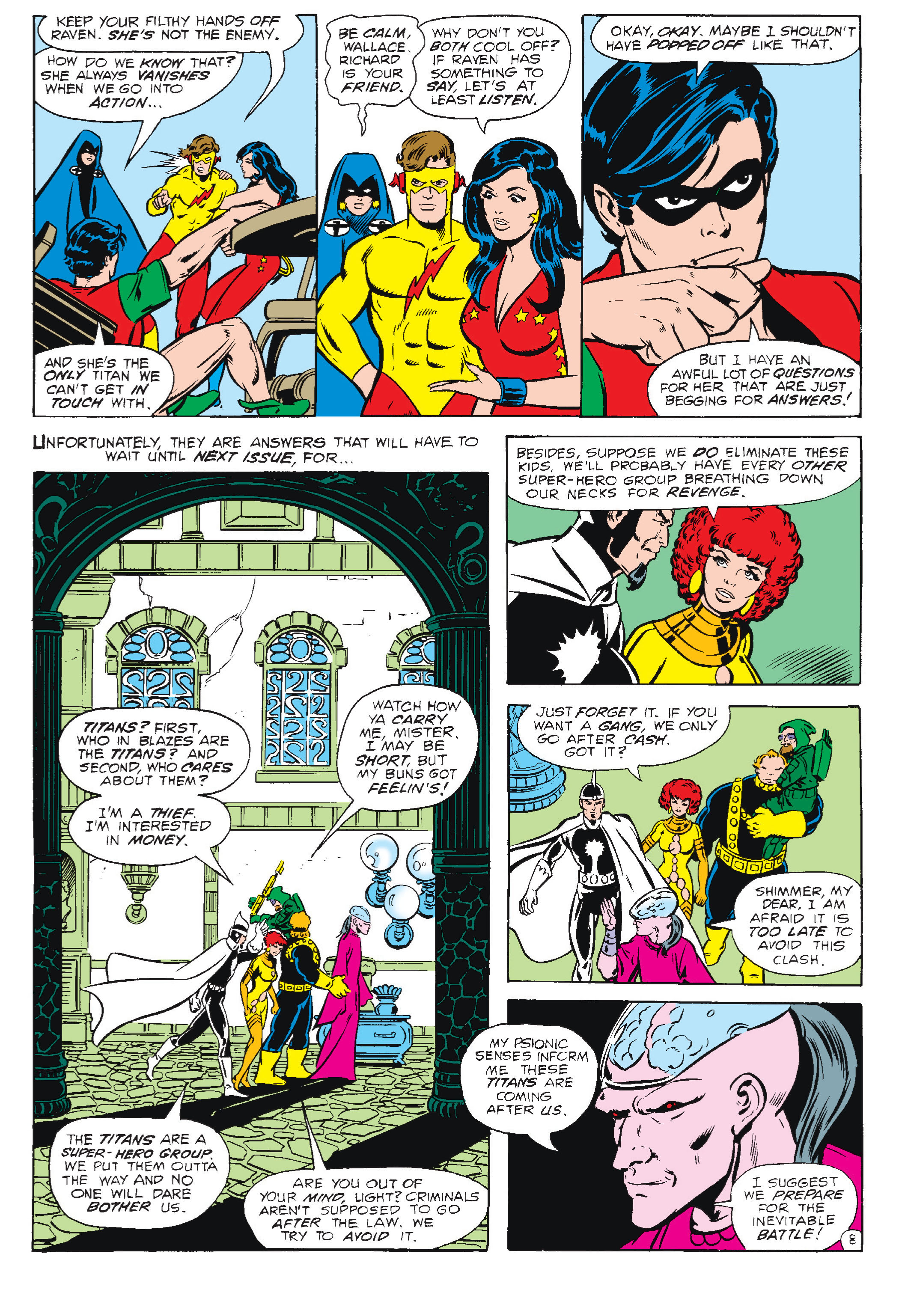 Read online The New Teen Titans (1980) comic -  Issue #3 - 9
