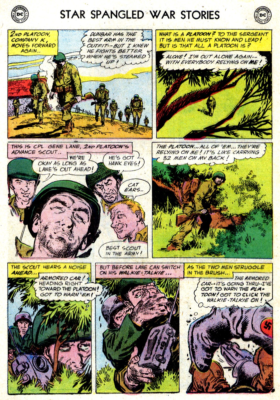 Read online Star Spangled War Stories (1952) comic -  Issue #64 - 20