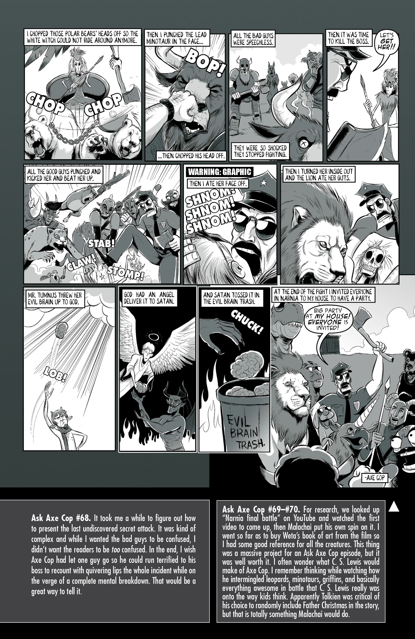 Read online Axe Cop comic -  Issue # TPB 3 - 65