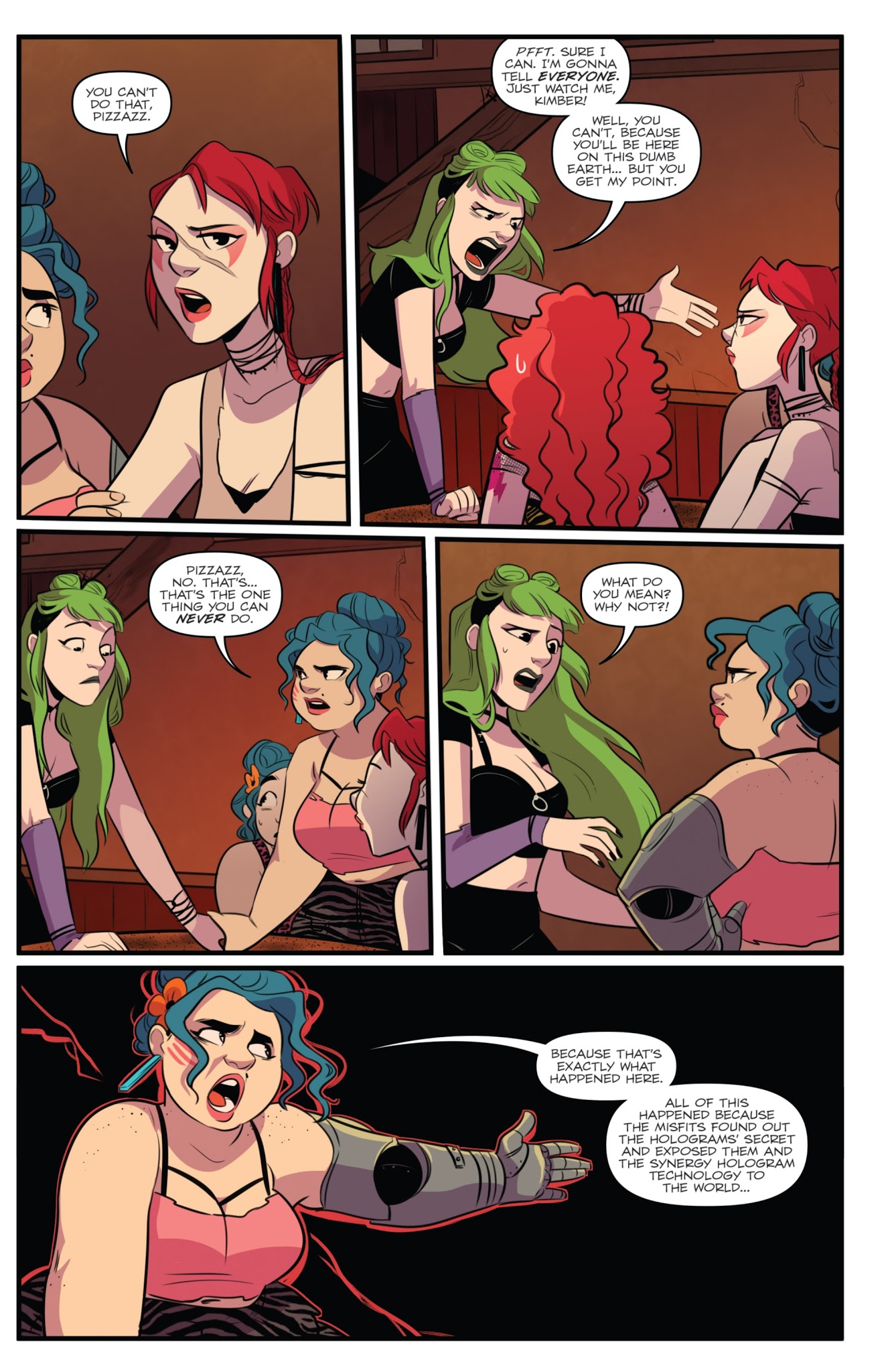 Read online Jem and the Holograms: The Misfits: Infinite comic -  Issue #2 - 16